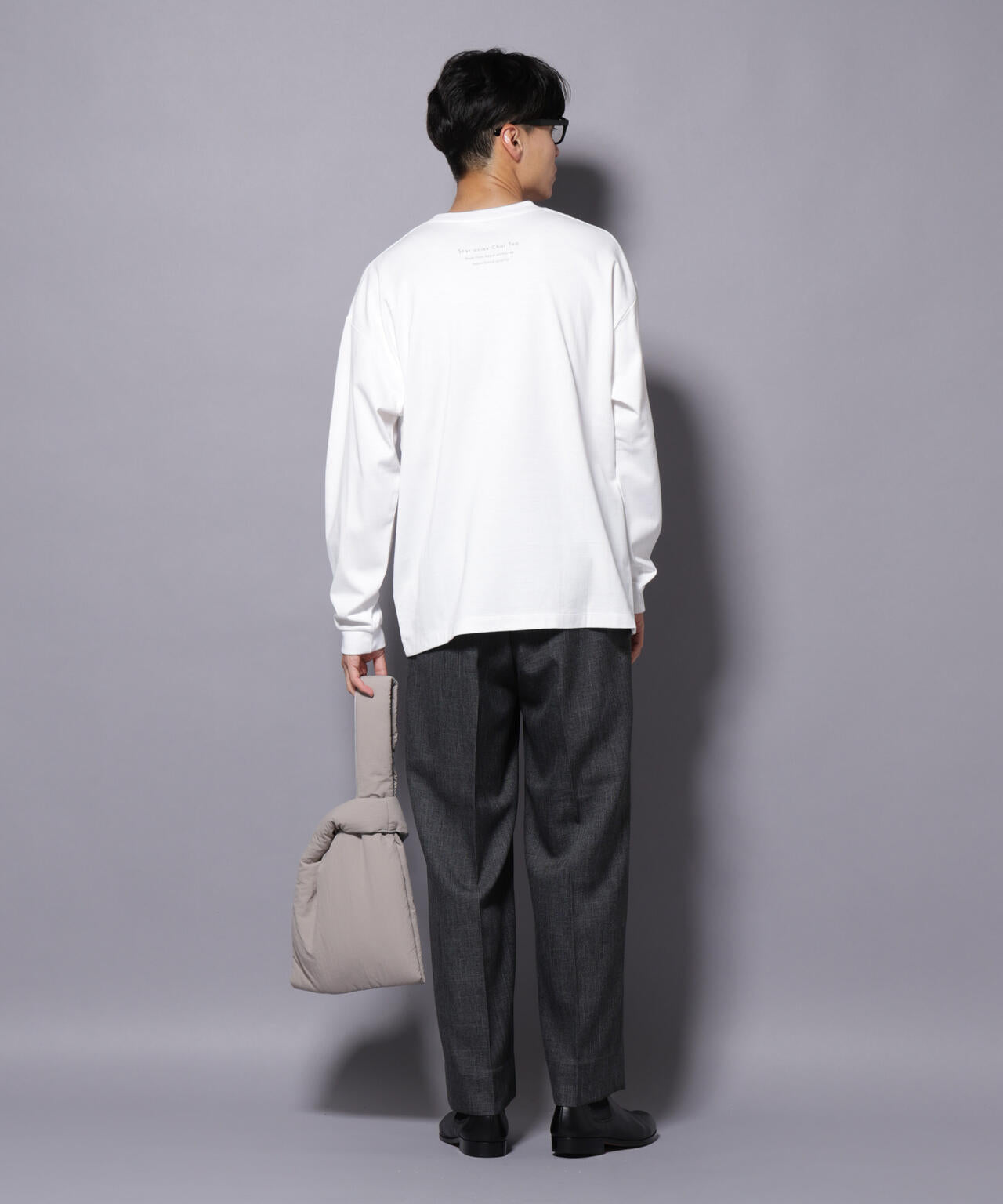 Anti Soaked(R)×SUNCHAIポートレート汗染み防止 Ｔシャツ長袖