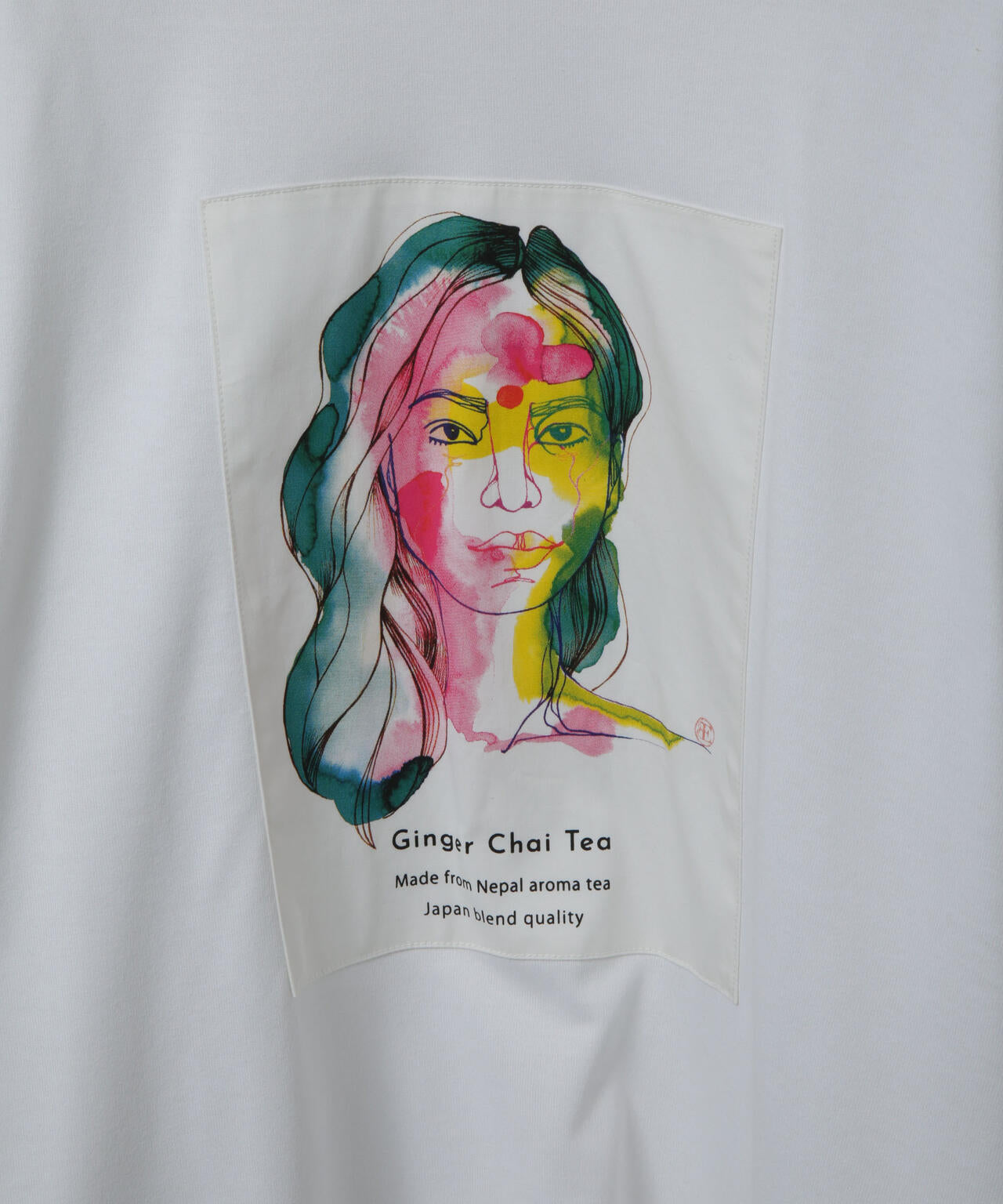 Anti Soaked(R)×SUNCHAIポートレート汗染み防止 Ｔシャツ長袖