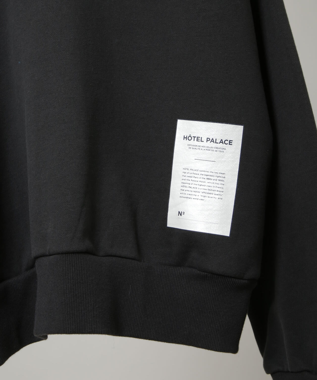 ｢HOTEL PALACE｣ スキッパーロゴスウェット