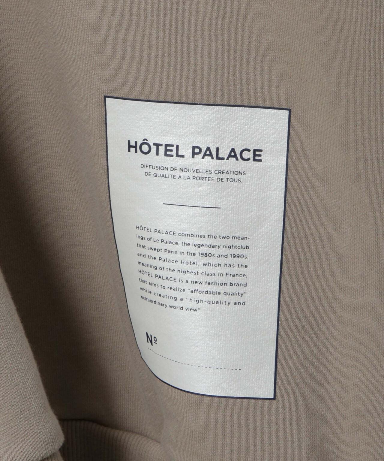 ｢HOTEL PALACE｣ スキッパーロゴスウェット