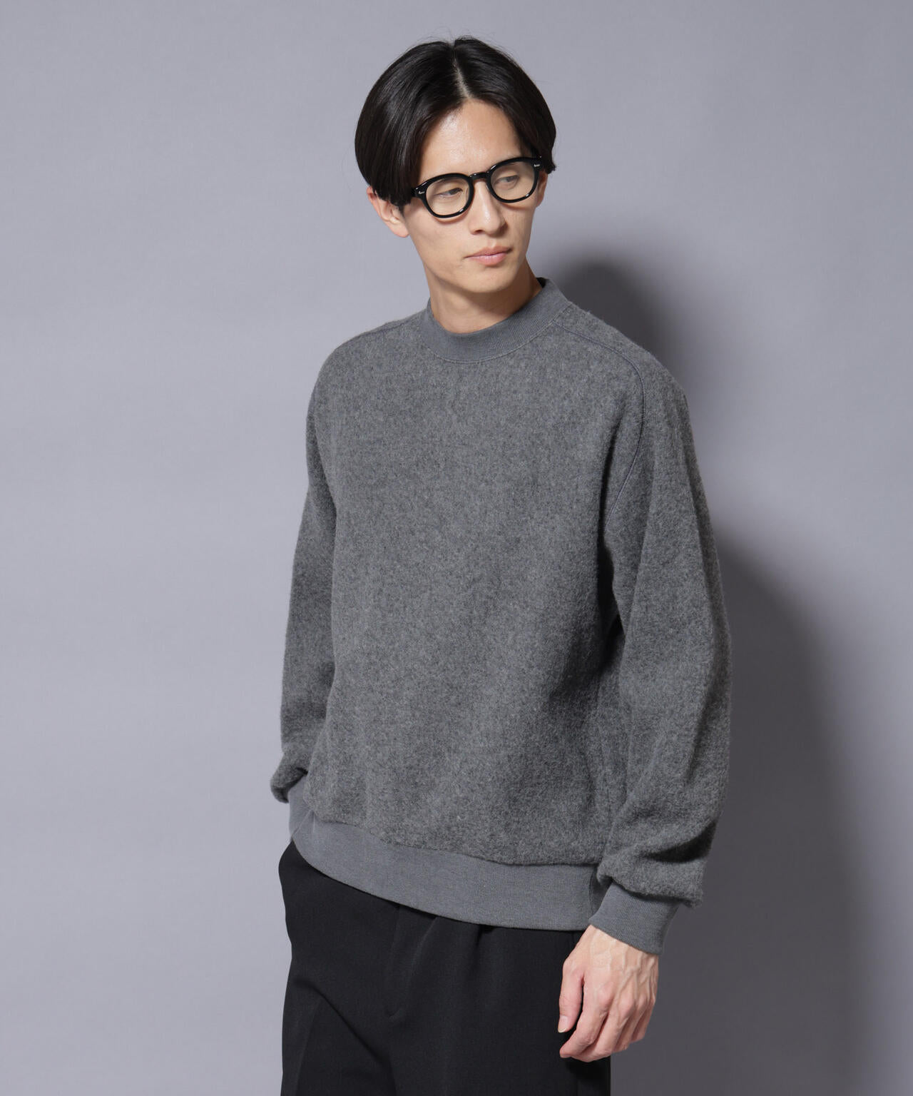 MIYATA×NANO JAPANMADE ウール/コットン スウェット