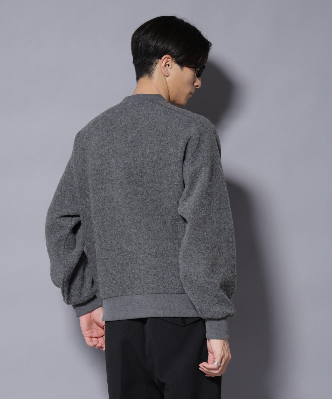 MIYATA×NANO JAPANMADE ウール/コットン スウェット