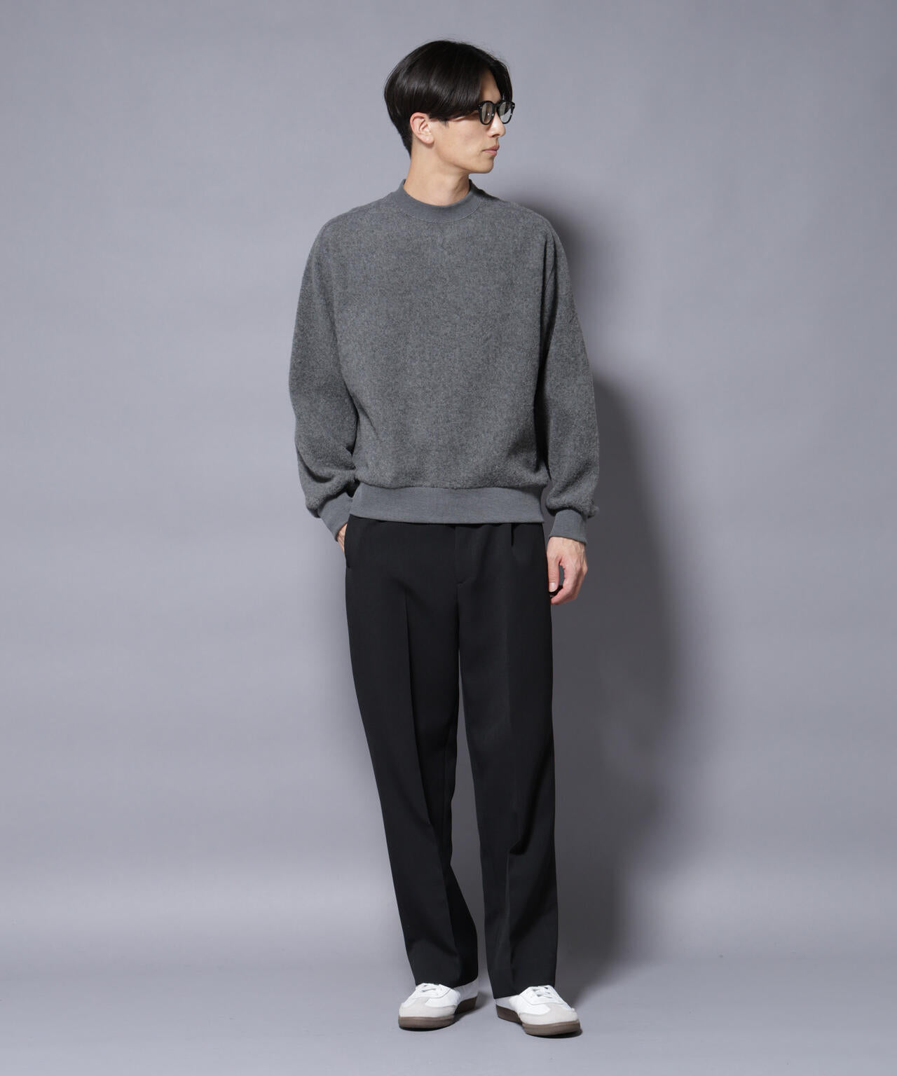 MIYATA×NANO JAPANMADE ウール/コットン スウェット