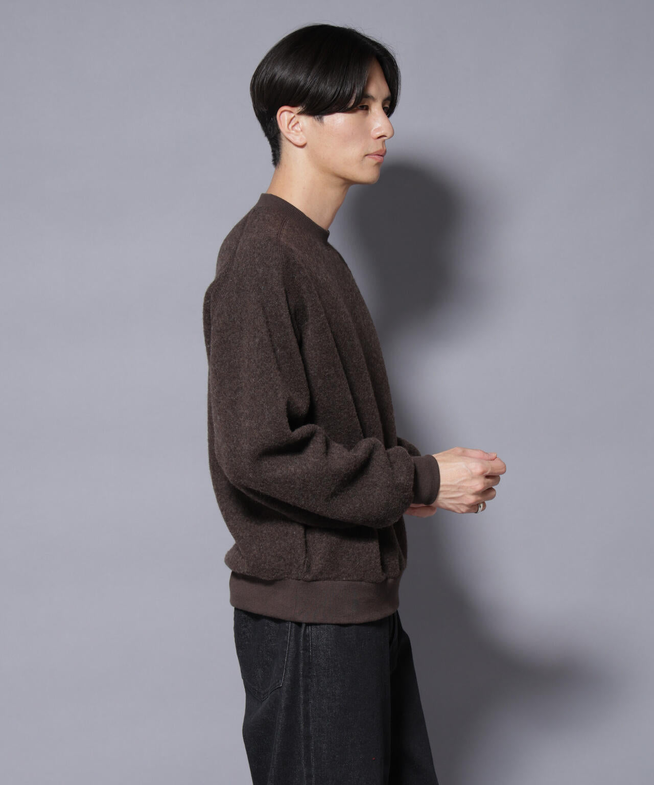 MIYATA×NANO JAPANMADE ウール/コットン スウェット