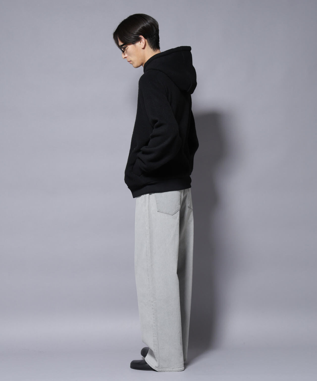 MIYATA×NANO JAPANMADE ウール/コットン パーカー