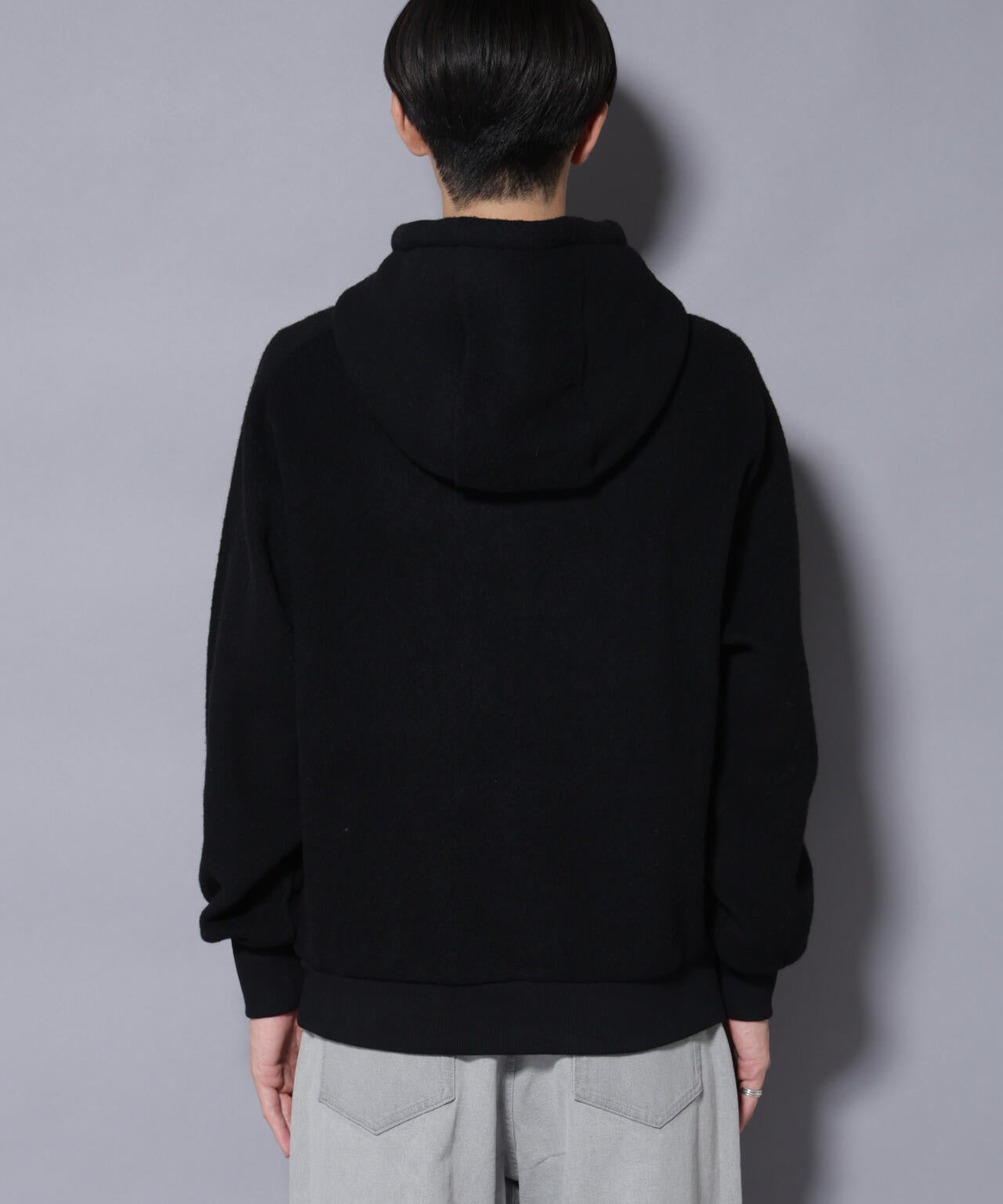 MIYATA×NANO JAPANMADE ウール/コットン パーカー