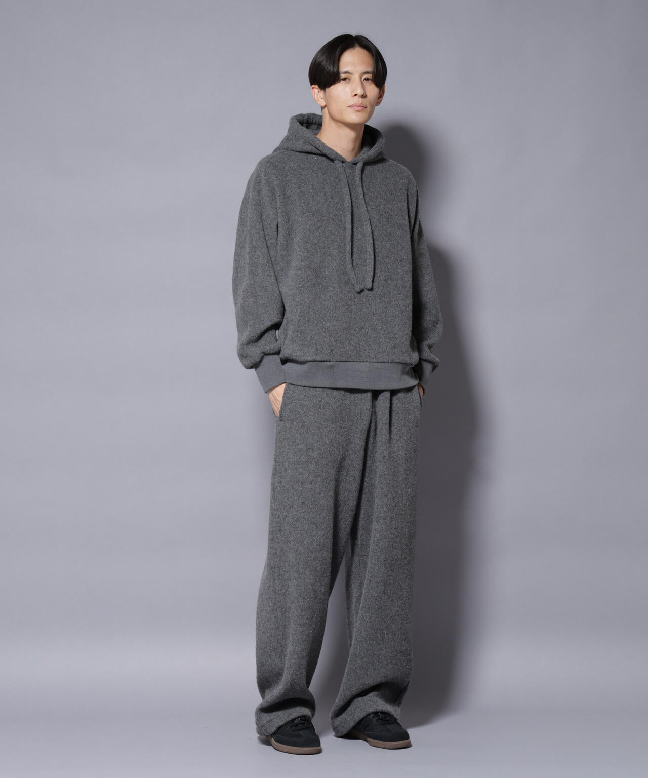 MIYATA×NANO JAPANMADE ウール/コットン パーカー