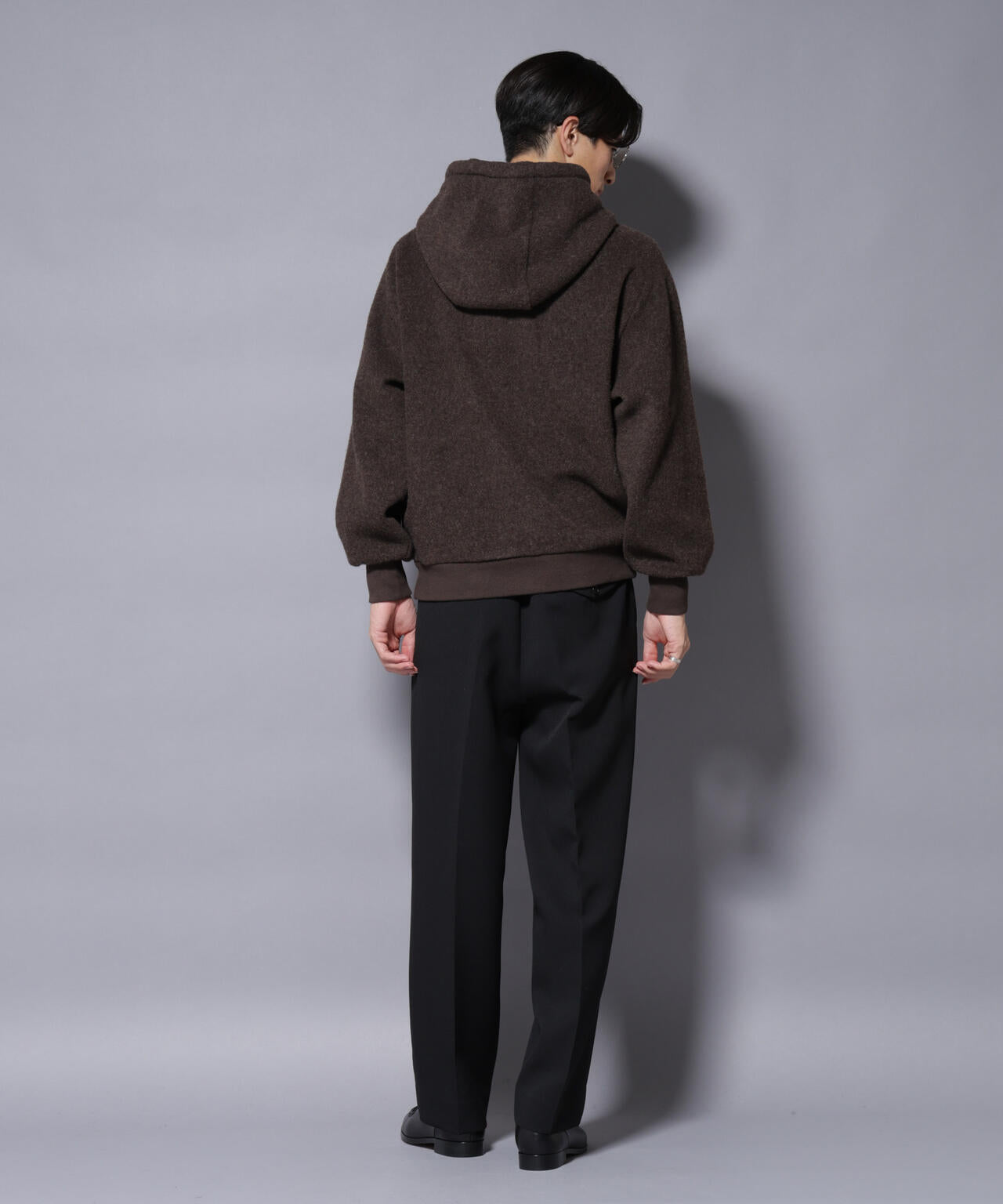 MIYATA×NANO JAPANMADE ウール/コットン パーカー