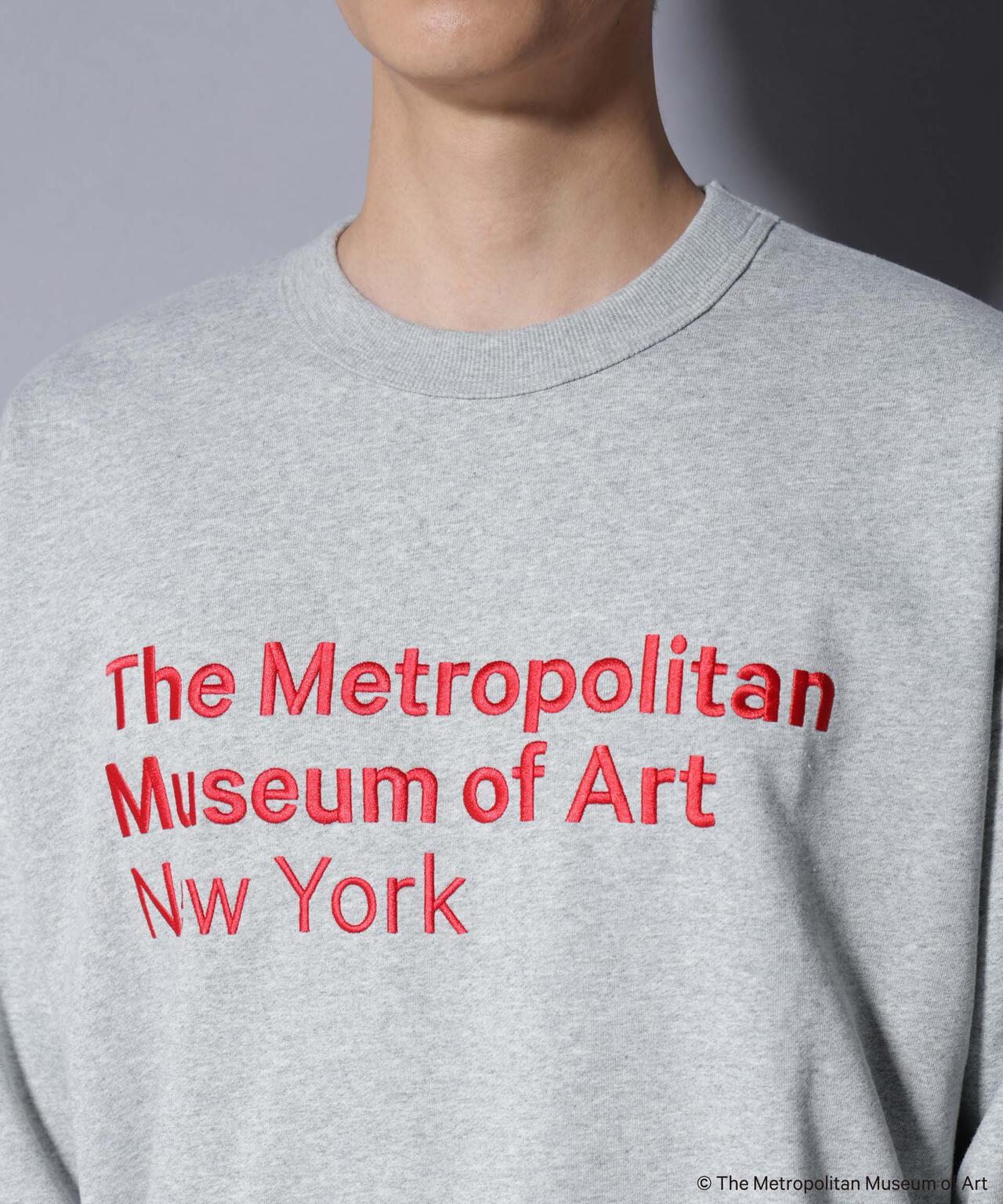 「The Met」 リーガルネーム刺繍 スウェット