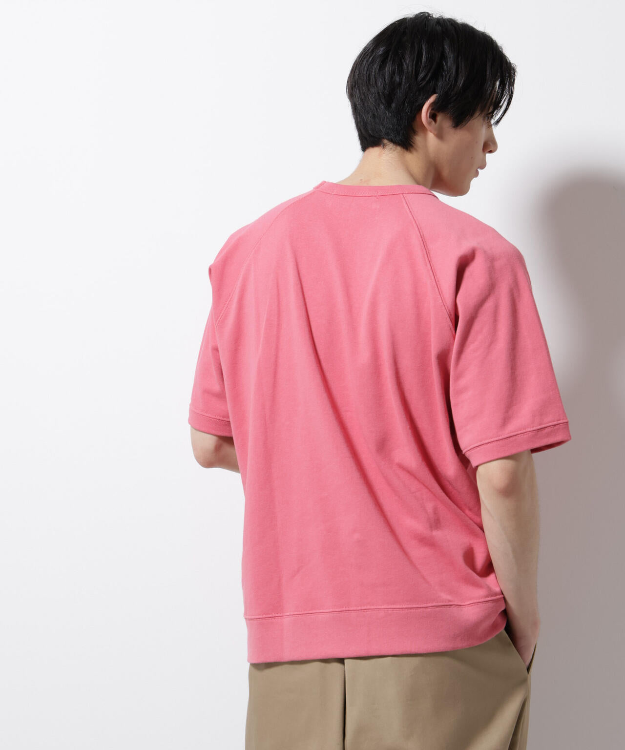 ヘビーウェイトコットンラグランスリーブTシャツ