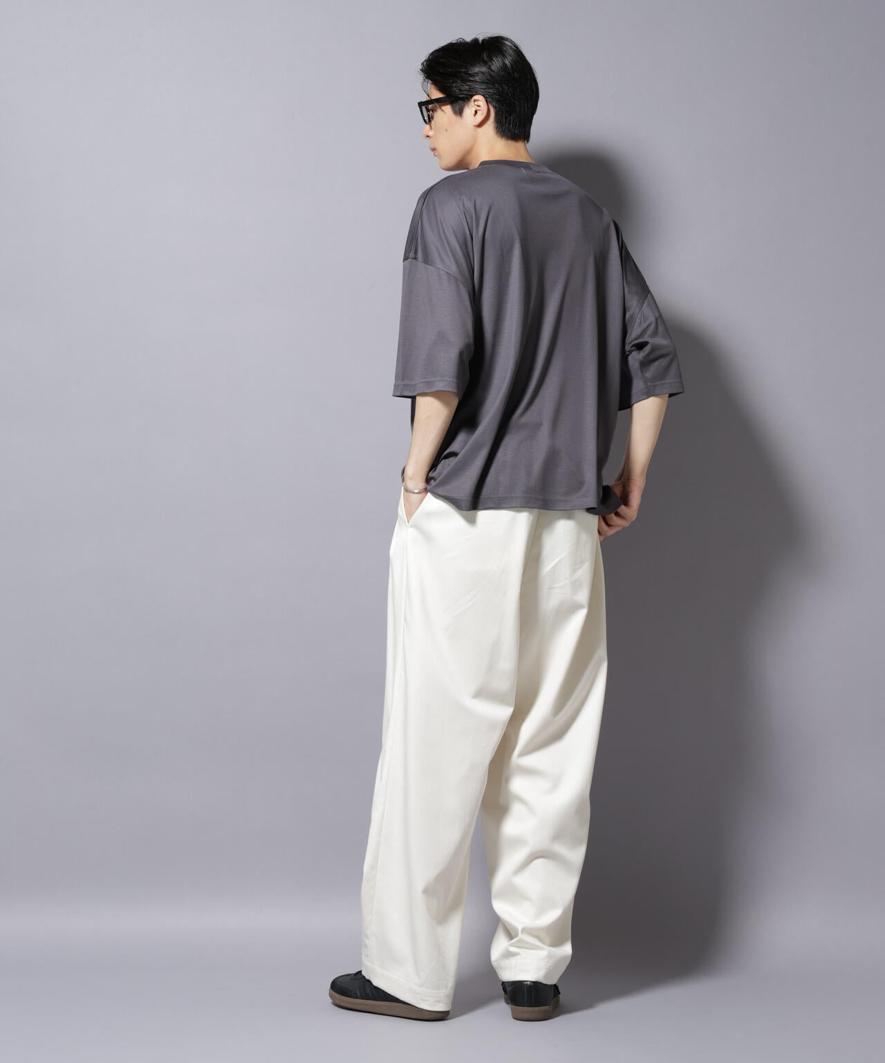 MIYATA×NANO JAPAN MADE キュプラ混 Tシャツ