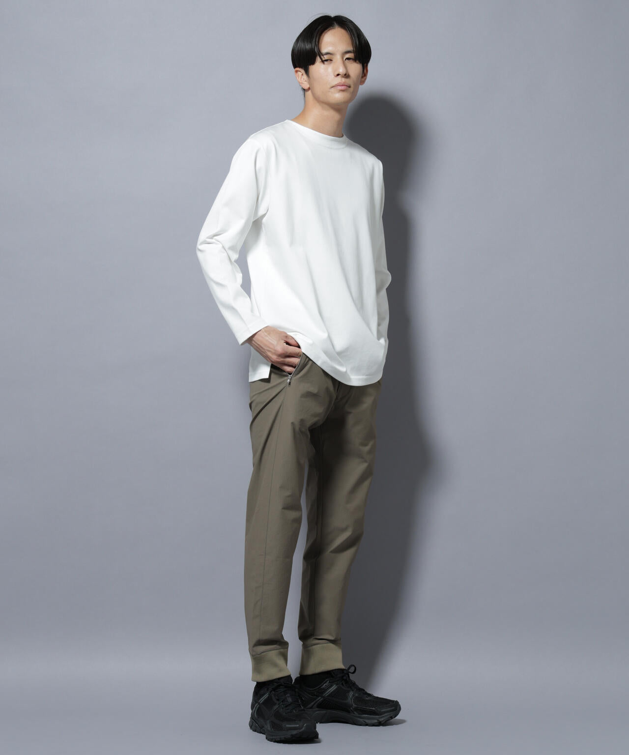 ｢N TROUSERS BASIC｣TEXBRID(R) ジョガーパンツ/ストレッチ・撥水(セットアップ可)