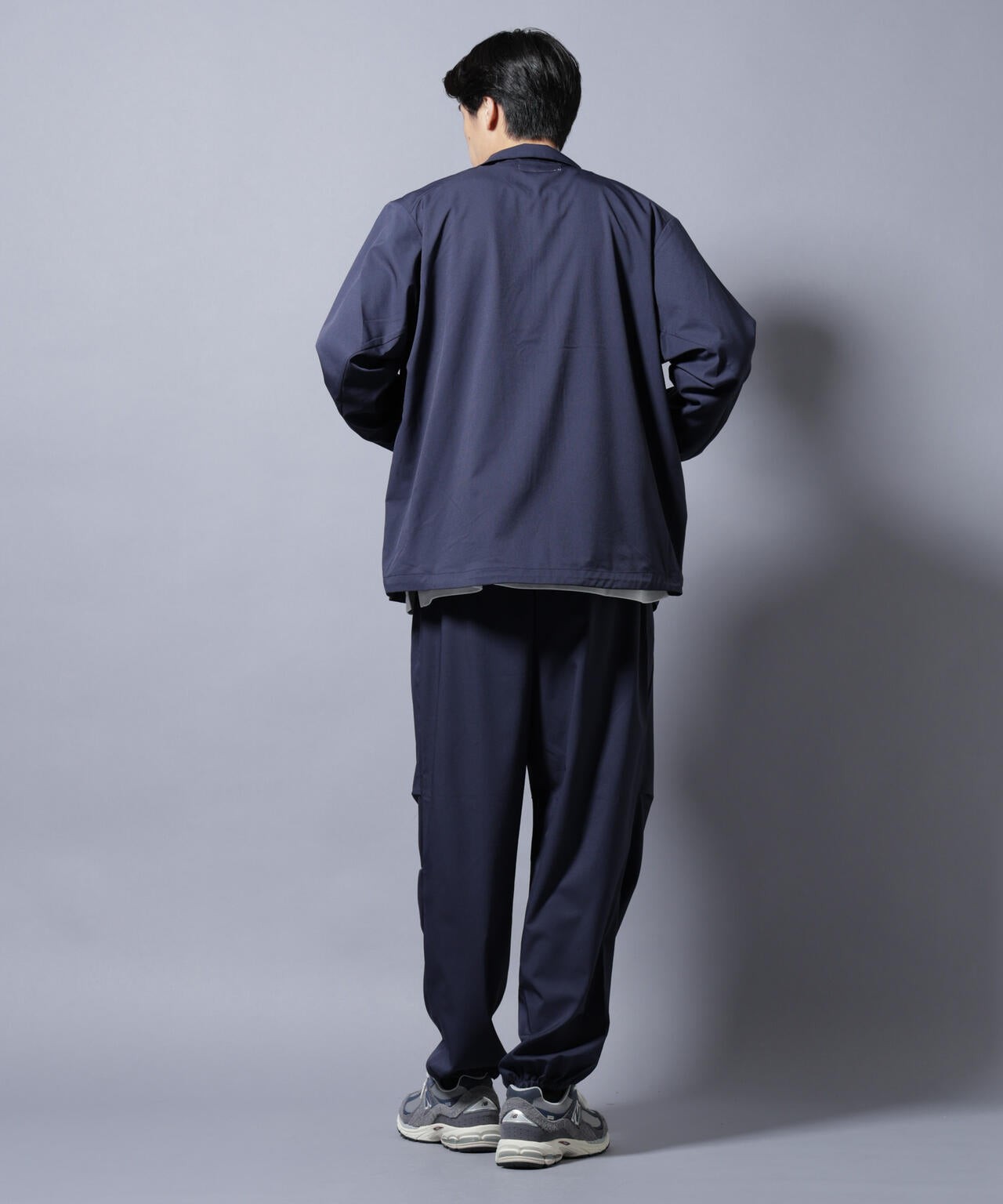 「NJ/CLUB」ワンポイントロゴトラックパンツ