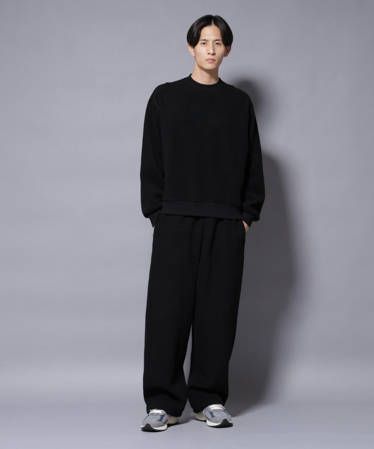 MIYATA×NANO JAPANMADE　ウールコットンイージーパンツ