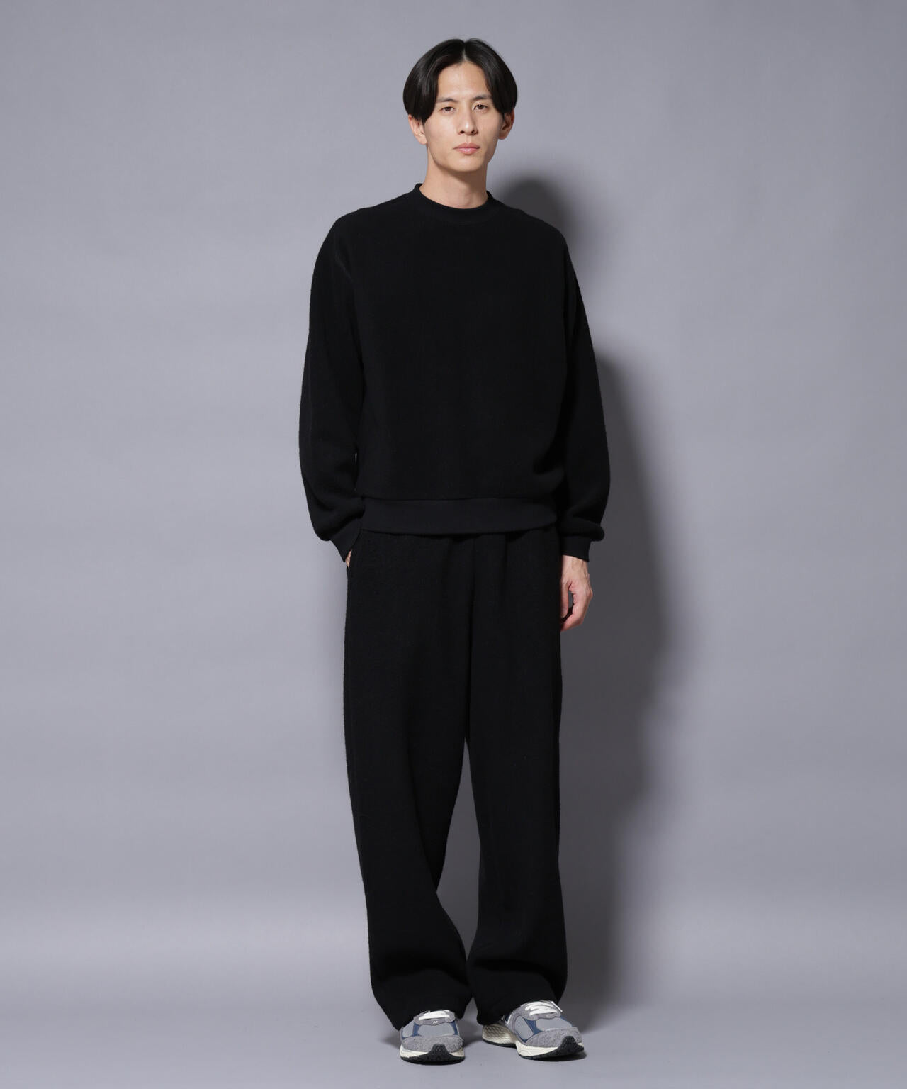 MIYATA×NANO JAPANMADE　ウールコットンイージーパンツ