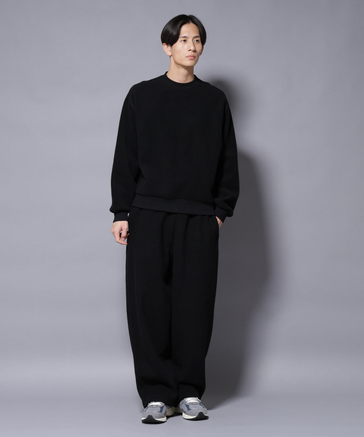 MIYATA×NANO JAPANMADE　ウールコットンイージーパンツ