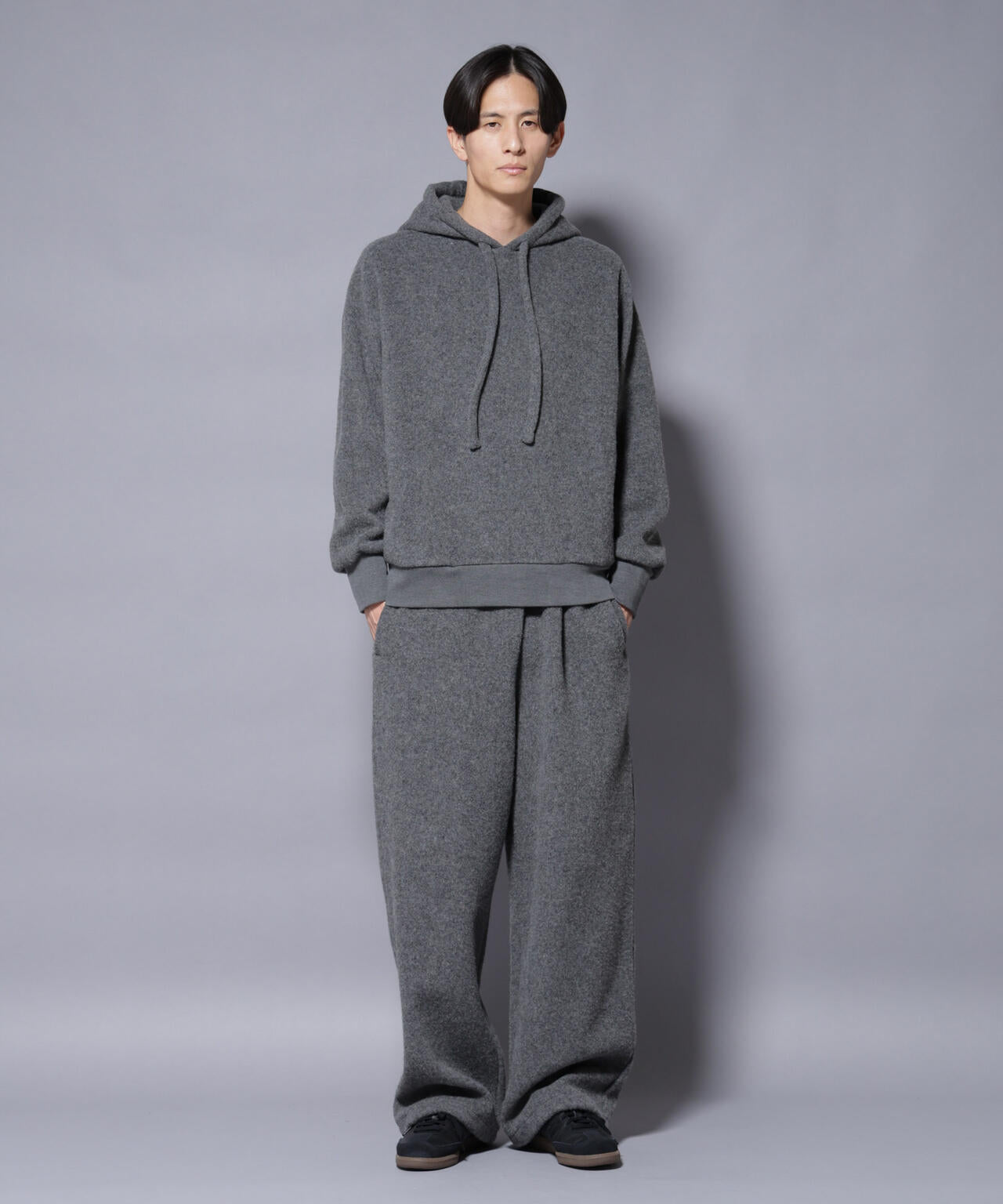 MIYATA×NANO JAPANMADE　ウールコットンイージーパンツ