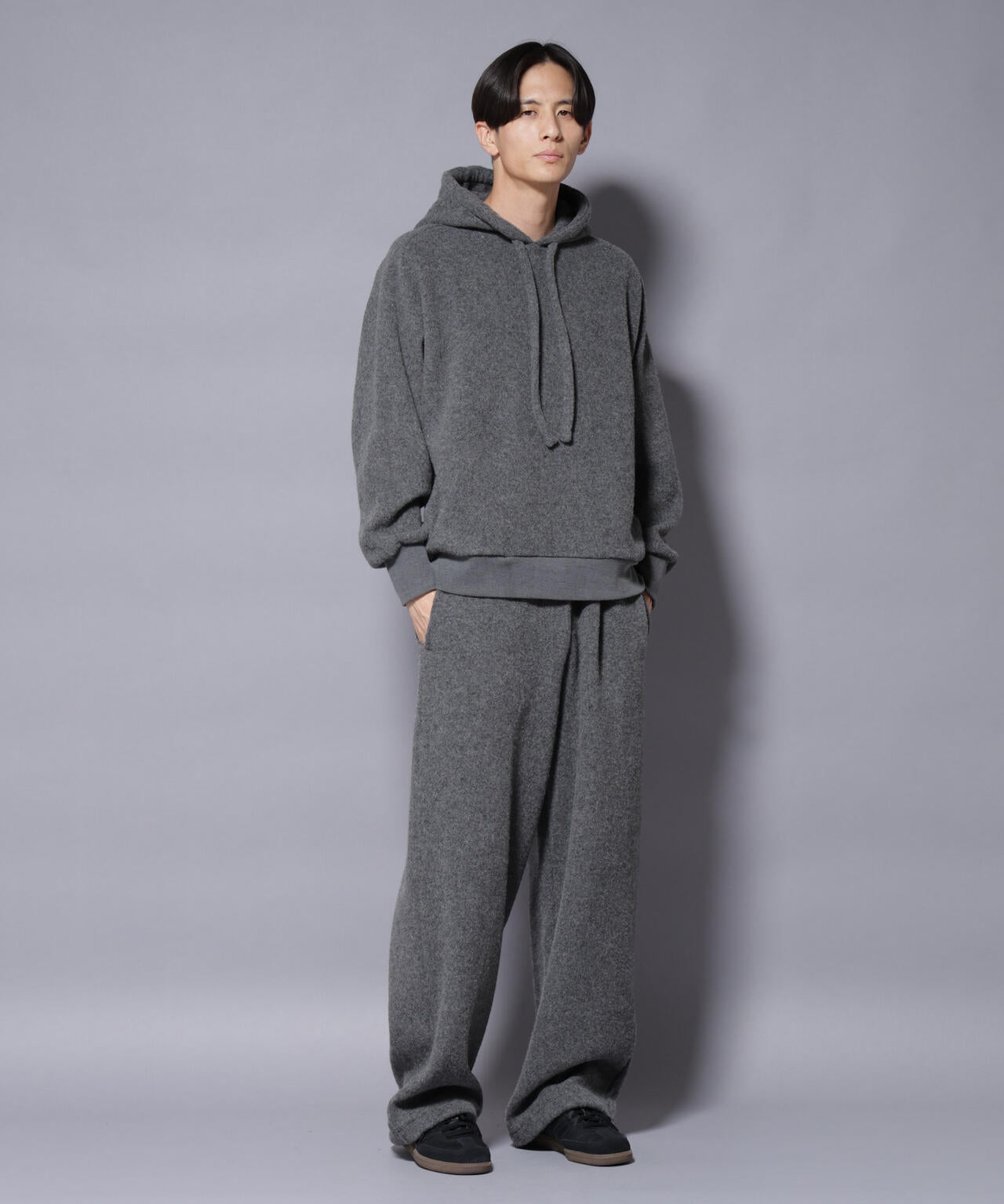 MIYATA×NANO JAPANMADE　ウールコットンイージーパンツ