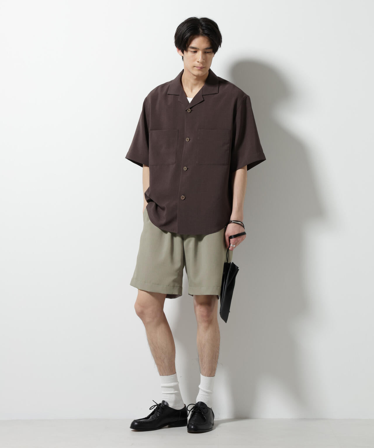 メランジドライイージーショートパンツ（セットアップ可）