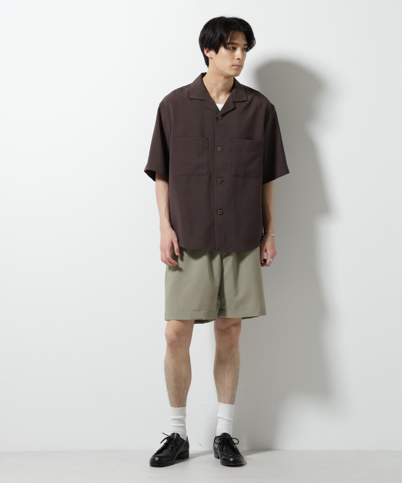 メランジドライイージーショートパンツ（セットアップ可）