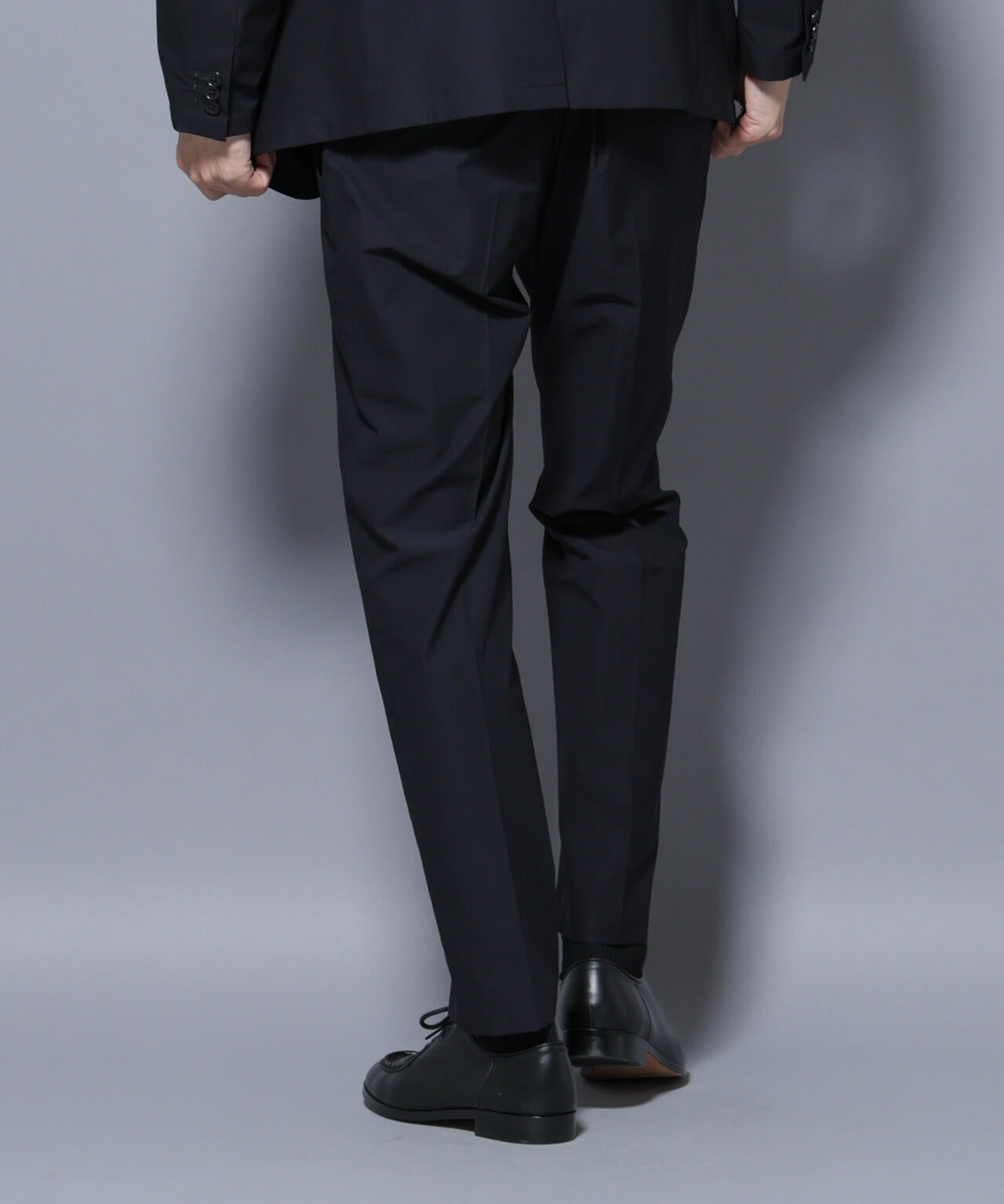 「N TROUSERS BASIC」SizeMoreTEXBRID(R)ストレッチパンツ(セットアップ可)