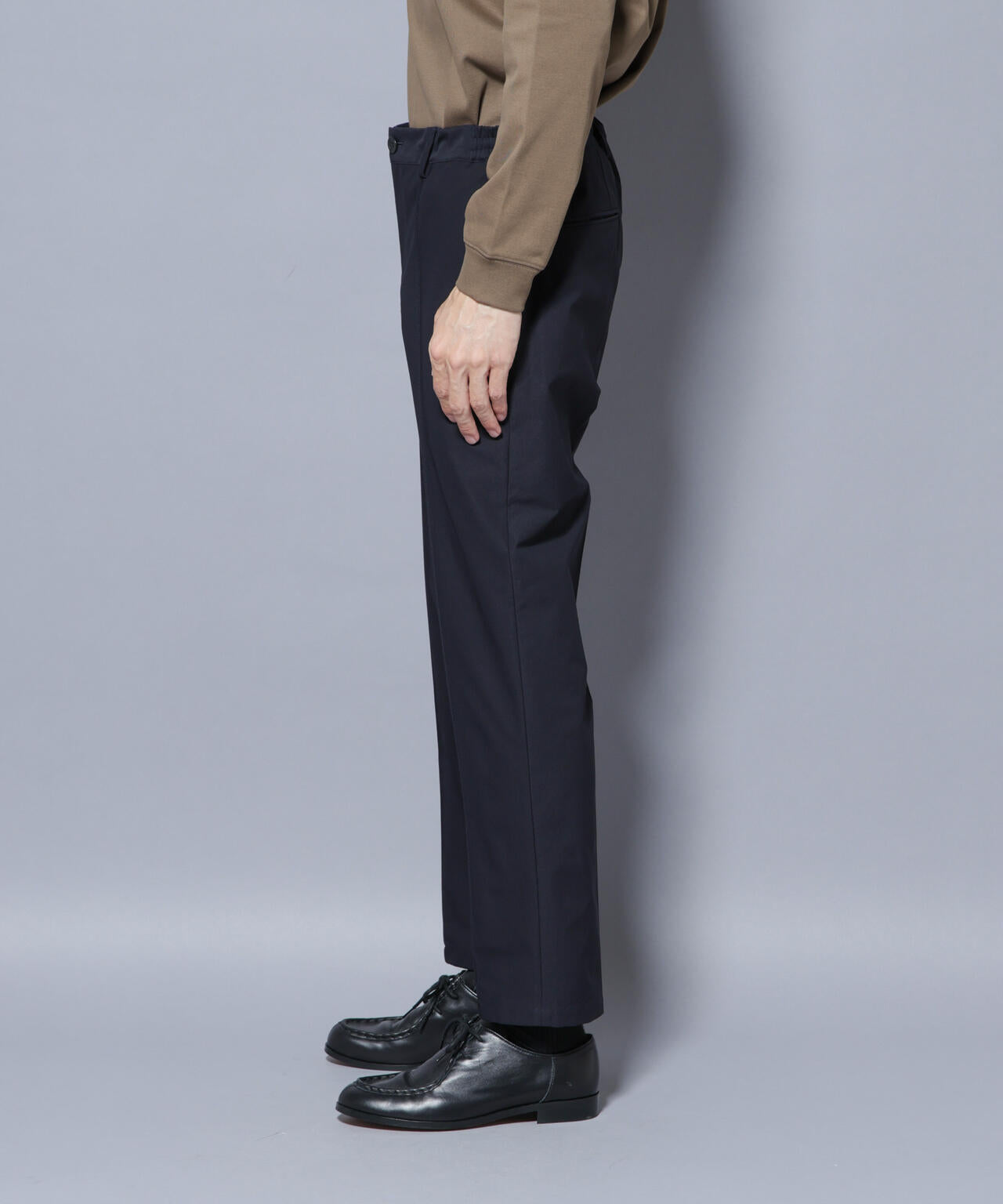 「N TROUSERS BASIC」SizeMoreTEXBRID(R)ストレッチパンツ(セットアップ可)