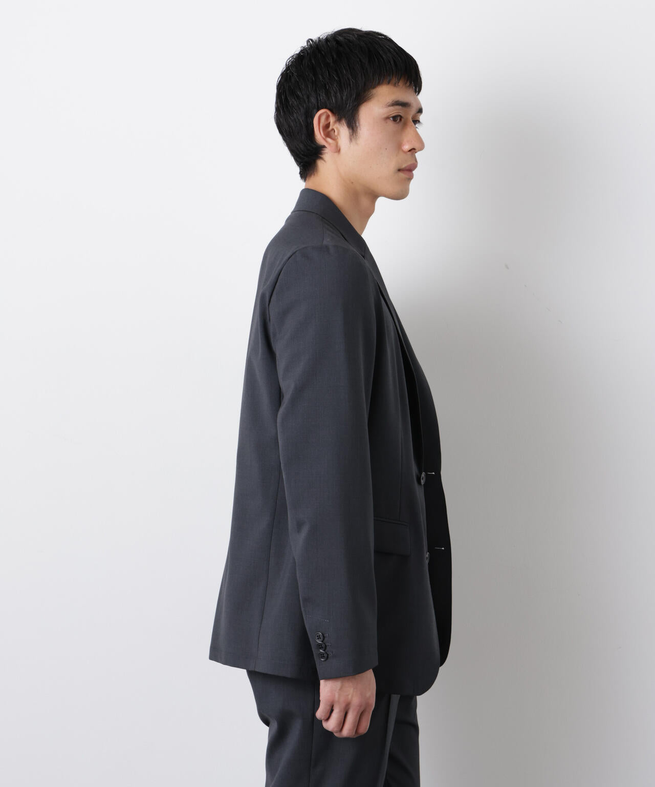 ｢DamerinoSelect｣JAPANfabricウールストレッチジャケット（セットアップ可）