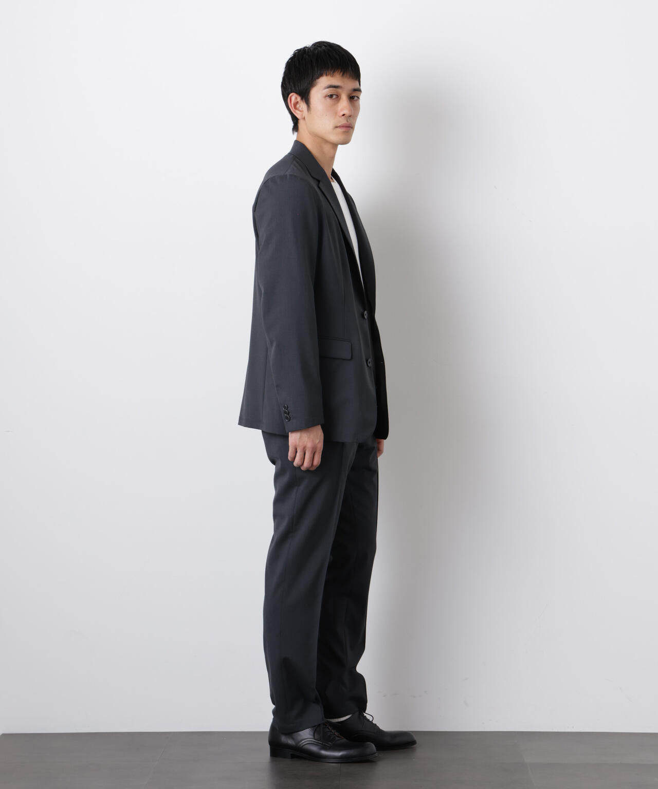 ｢DamerinoSelect｣JAPANfabricウールストレッチジャケット（セットアップ可）
