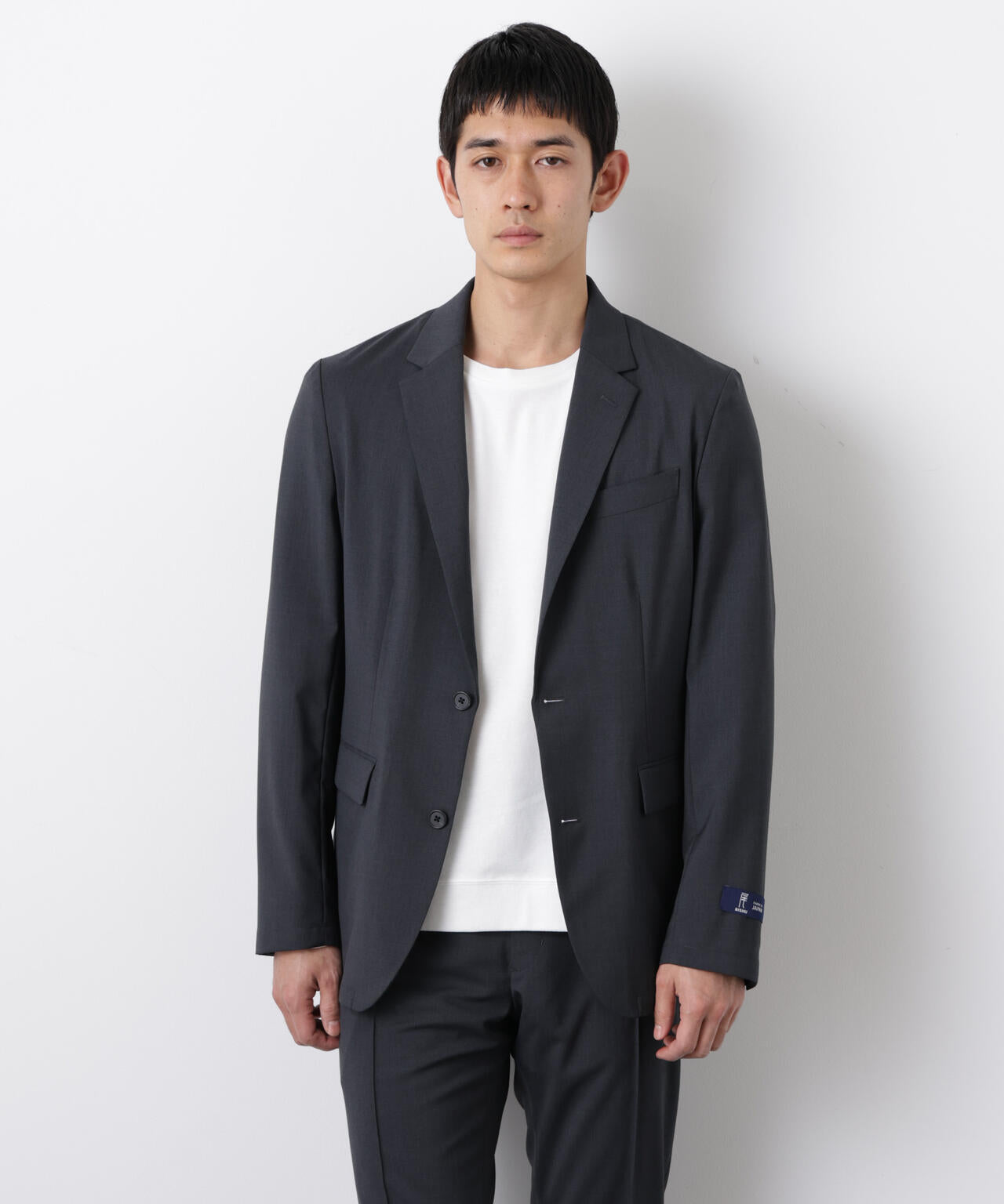 ｢DamerinoSelect｣JAPANfabricウールストレッチジャケット（セットアップ可）