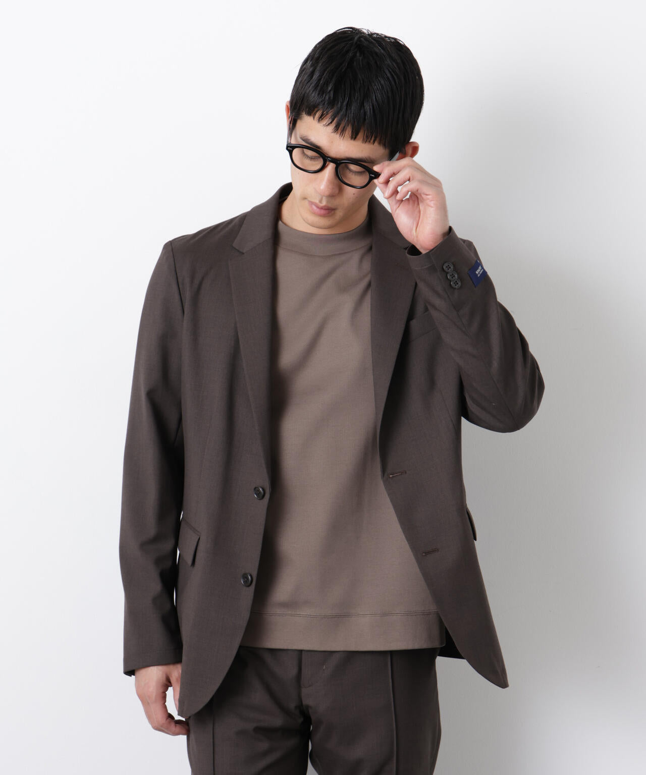 ｢DamerinoSelect｣JAPANfabricウールストレッチジャケット（セットアップ可）