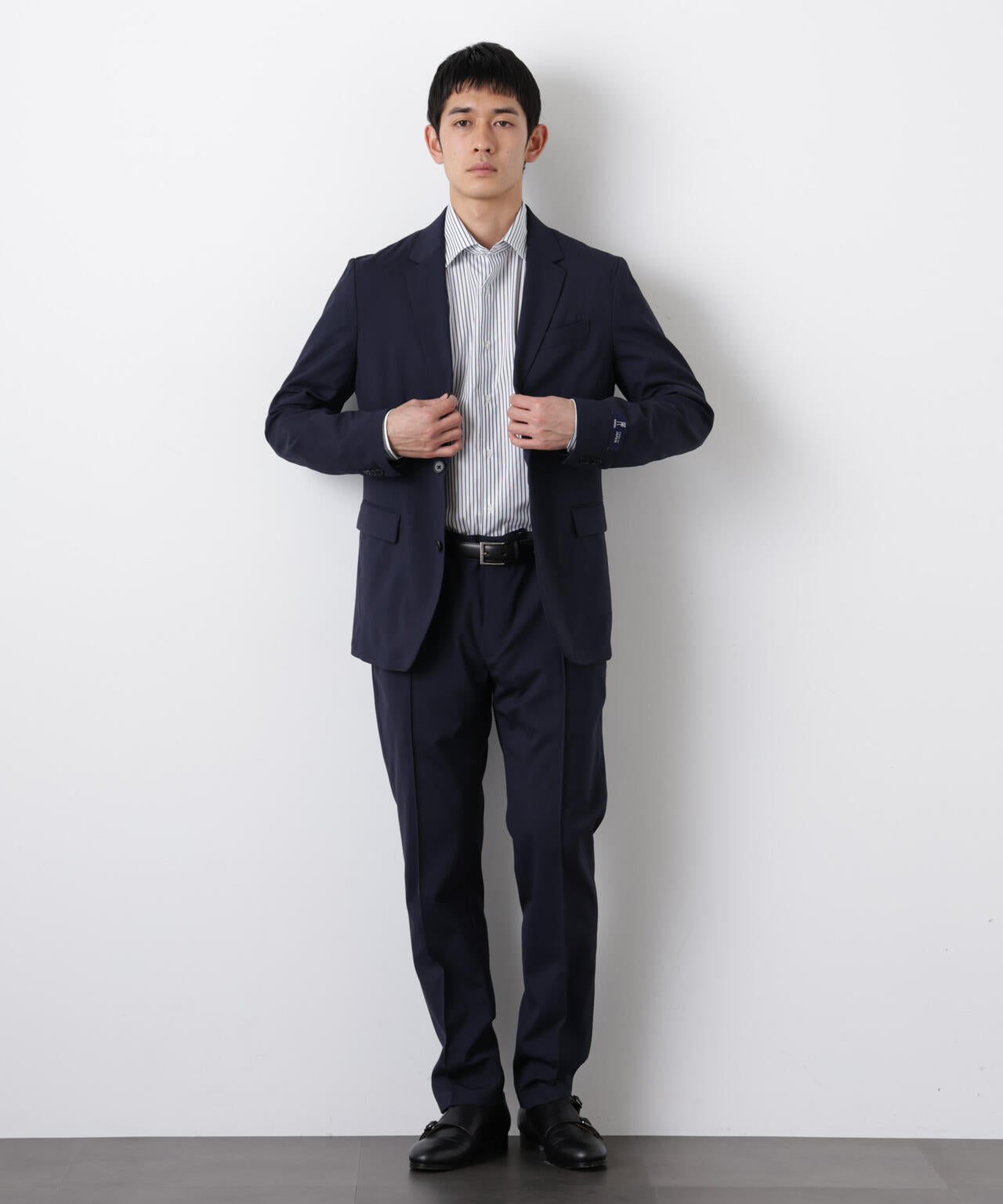 ｢DamerinoSelect｣JAPANfabricウールストレッチジャケット（セットアップ可）