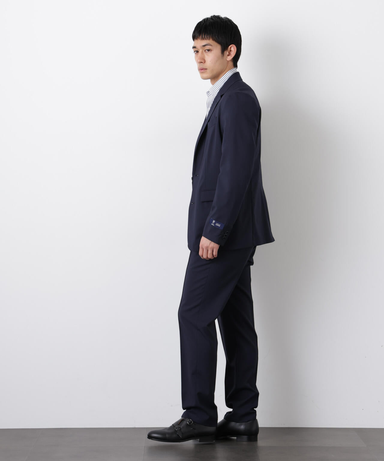 ｢DamerinoSelect｣JAPANfabricウールストレッチジャケット（セットアップ可）