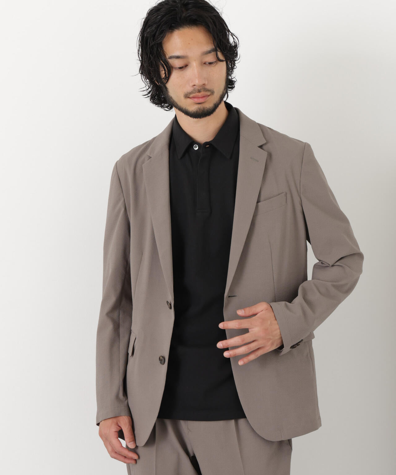【大人気セットアップ】「Damerino」SOLOTEX(R)サッカーストレッチセットアップ/イージーケア