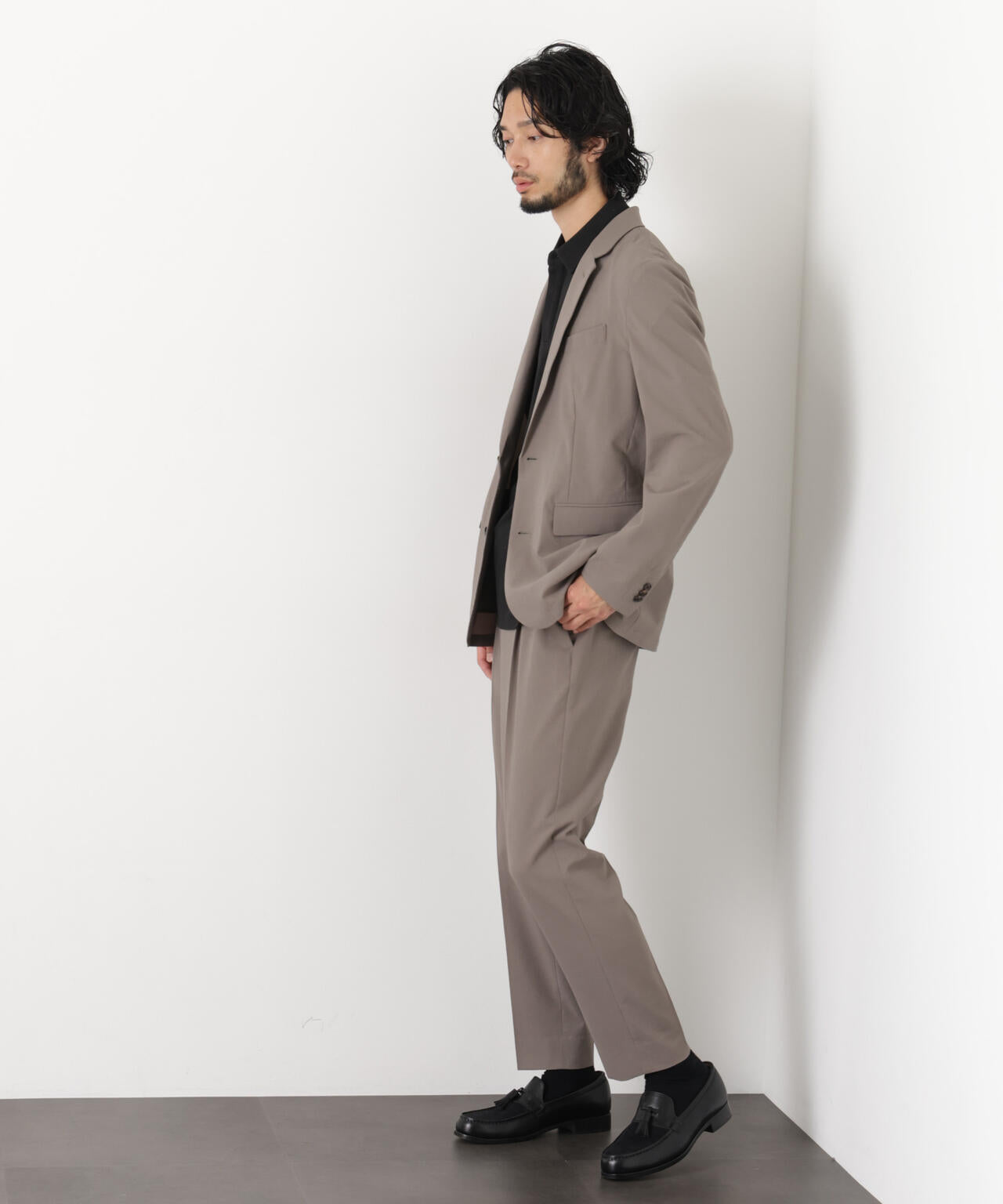 【大人気セットアップ】「Damerino」SOLOTEX(R)サッカーストレッチセットアップ/イージーケア