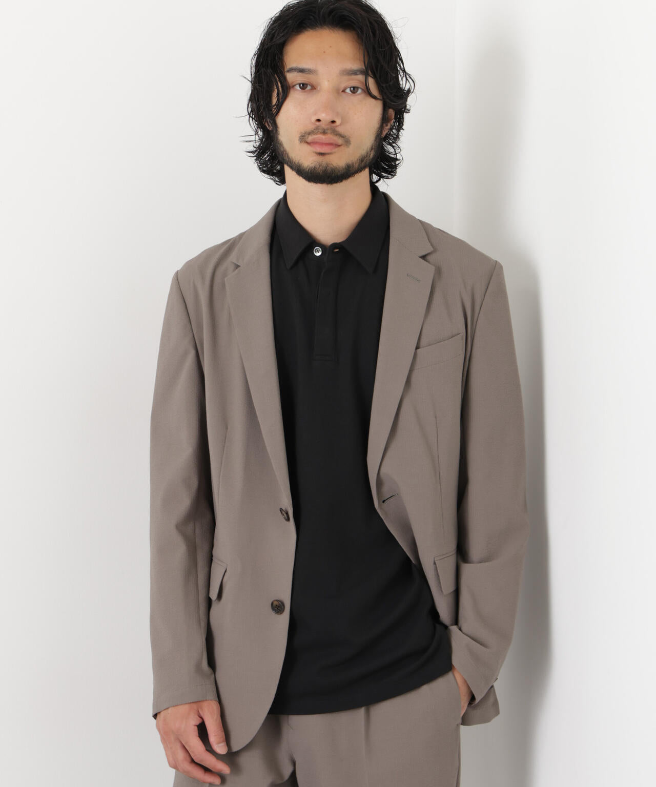 【大人気セットアップ】「Damerino」SOLOTEX(R)サッカーストレッチセットアップ/イージーケア