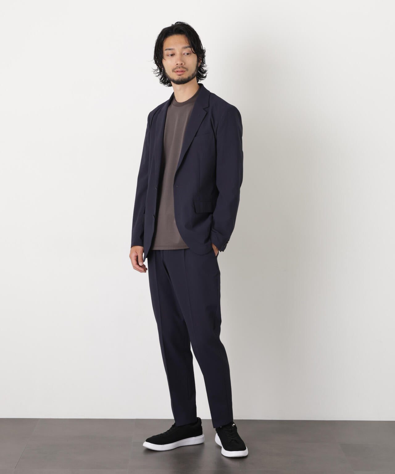 【大人気セットアップ】「Damerino」SOLOTEX(R)サッカーストレッチセットアップ/イージーケア