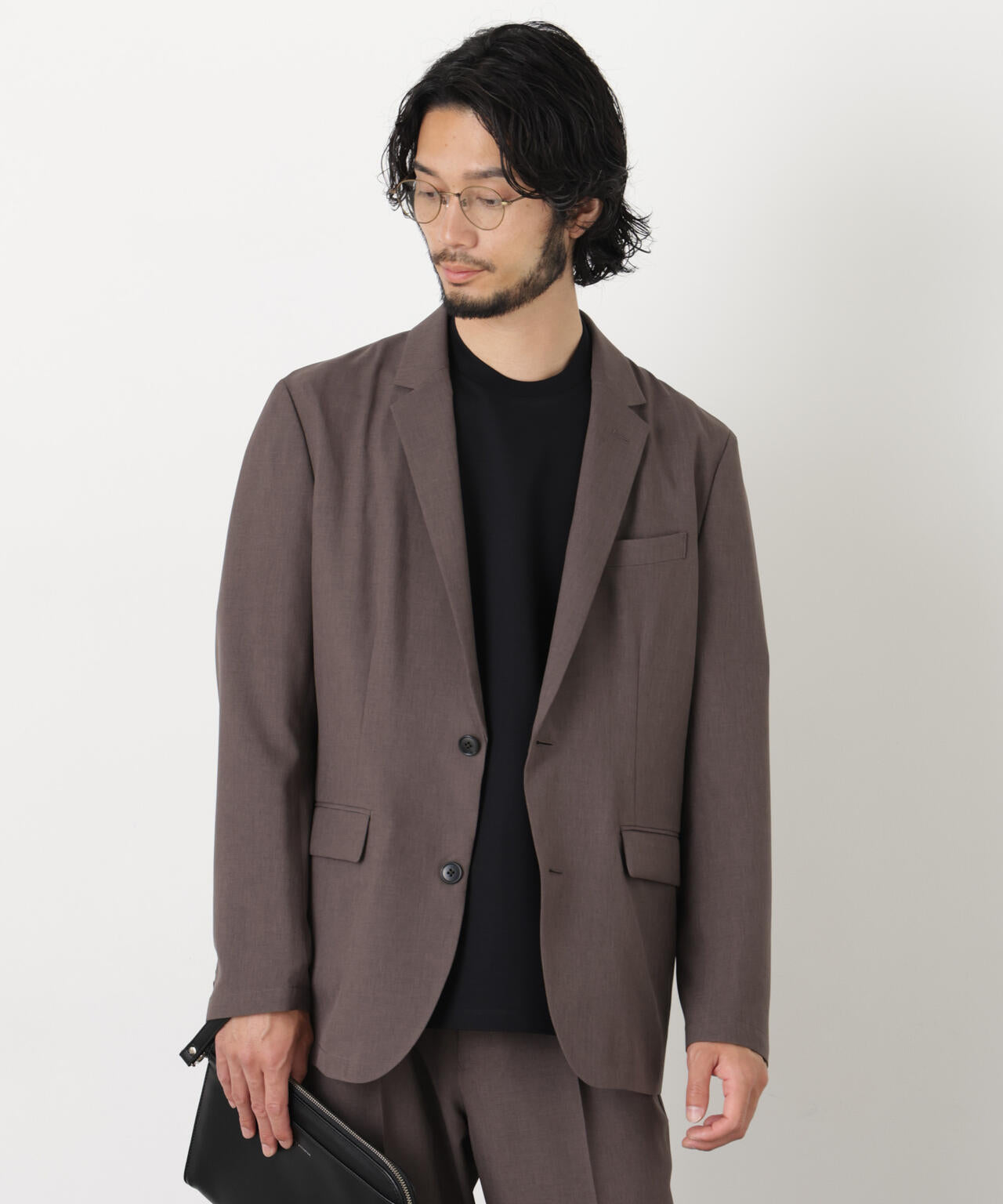 【大人気セットアップ】「Damerino」軽量サマートロセットアップ/接触冷感・吸水速乾
