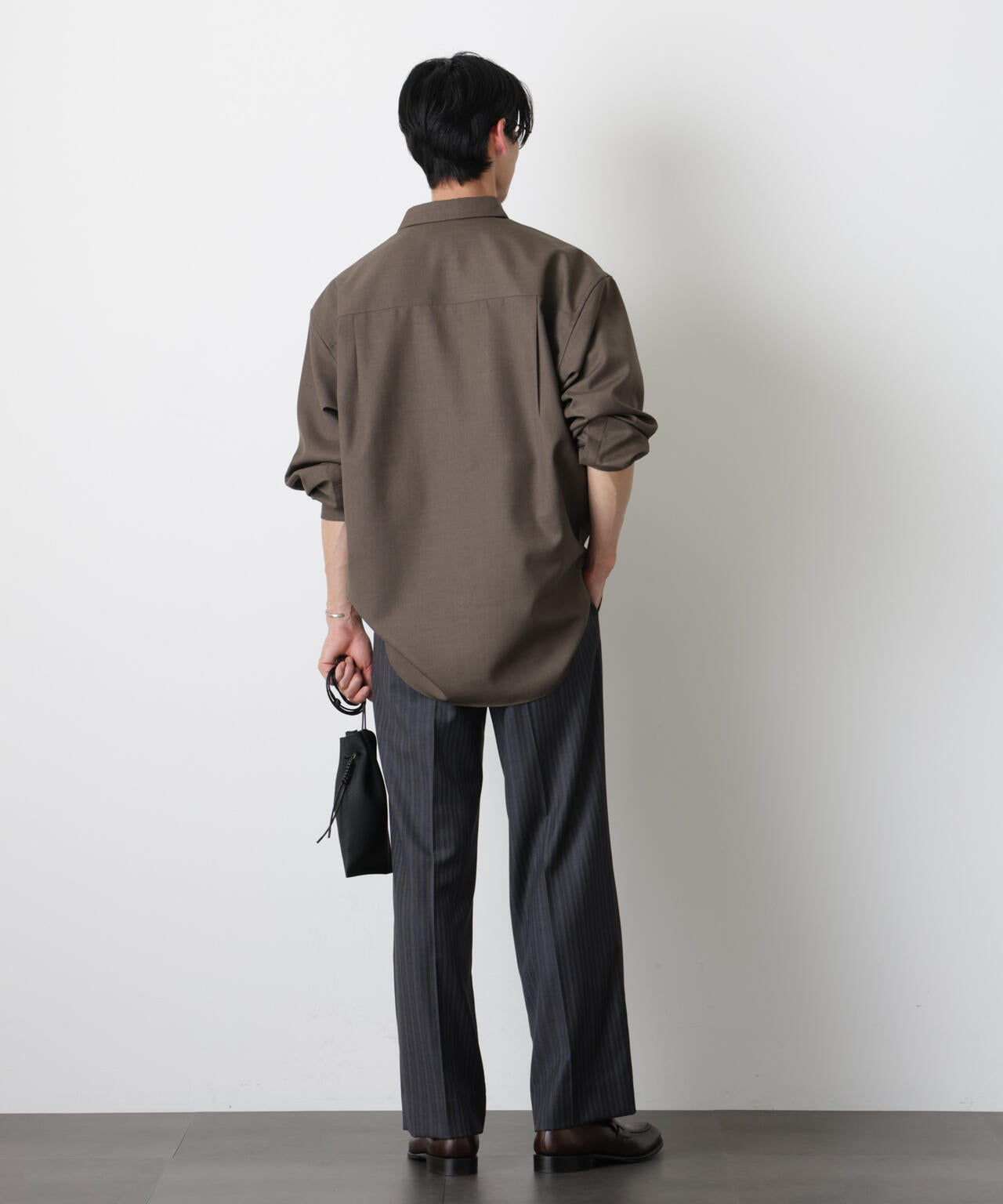 ｢Gavante｣ドライギャバレギュラーカラーシャツ