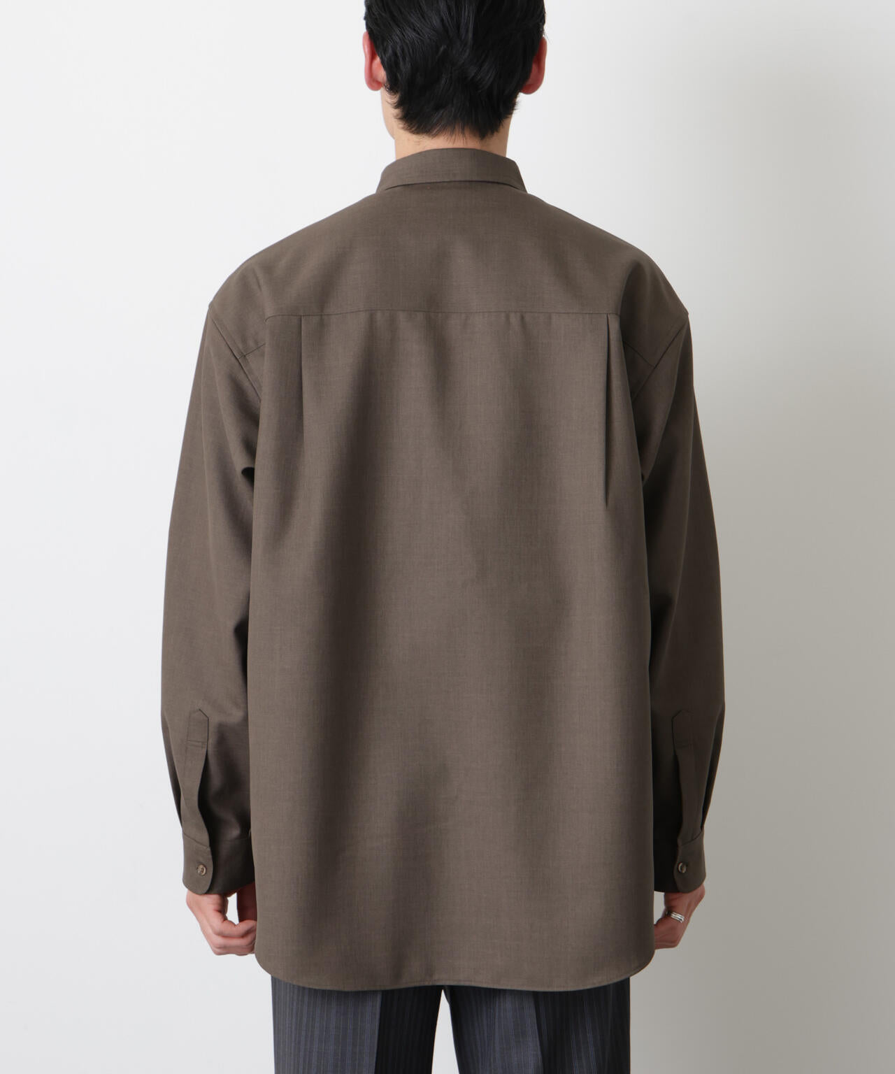 ｢Gavante｣ドライギャバレギュラーカラーシャツ