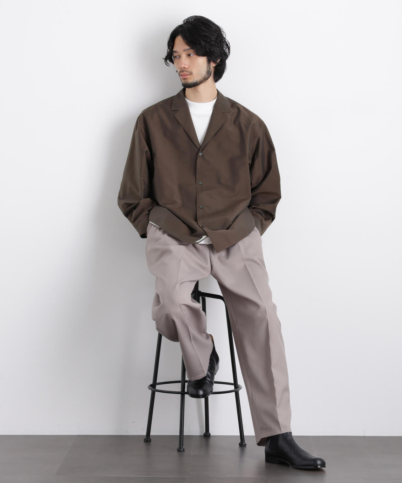 ｢OtoNANO｣ 大人のワイドシャツ テーラードカラーシャツ