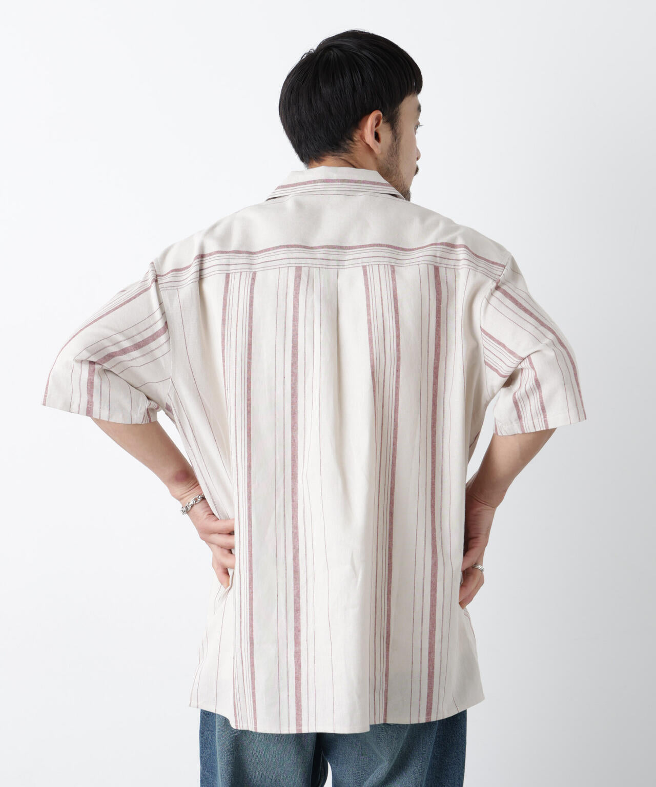 ｢FRENCH LINEN｣ フライフロント半袖シャツ