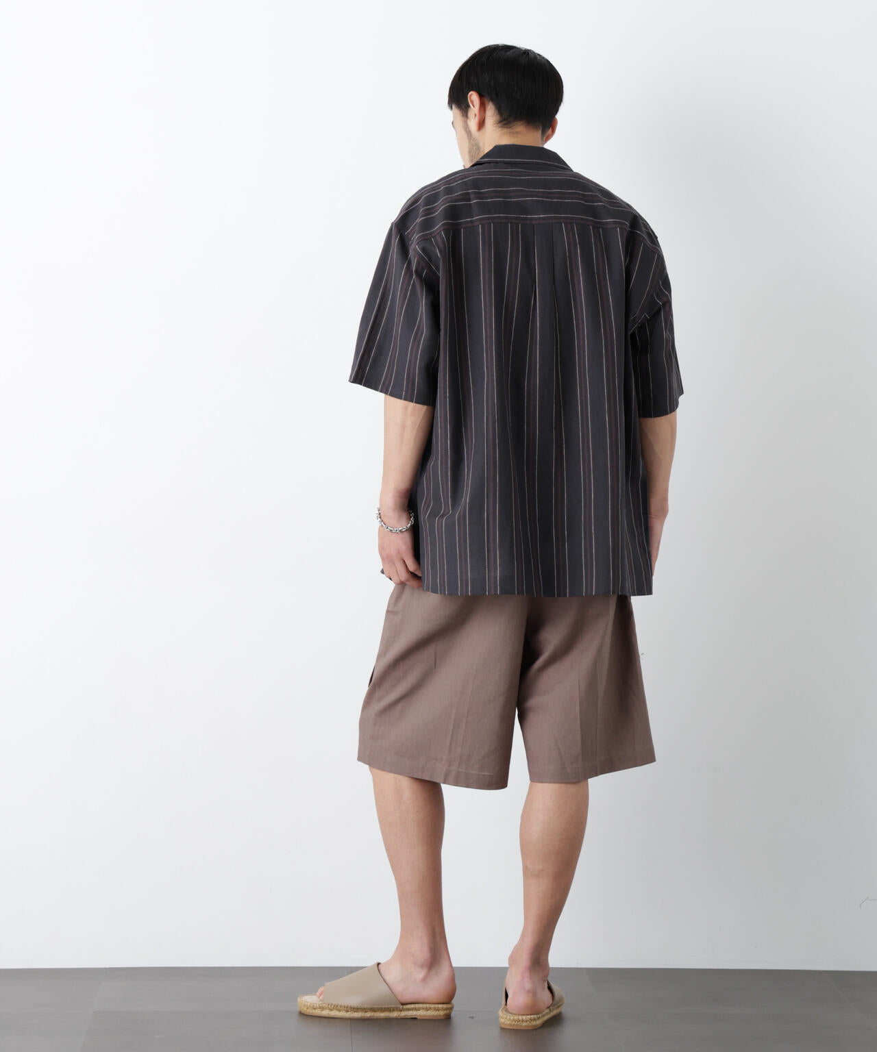 ｢FRENCH LINEN｣ フライフロント半袖シャツ