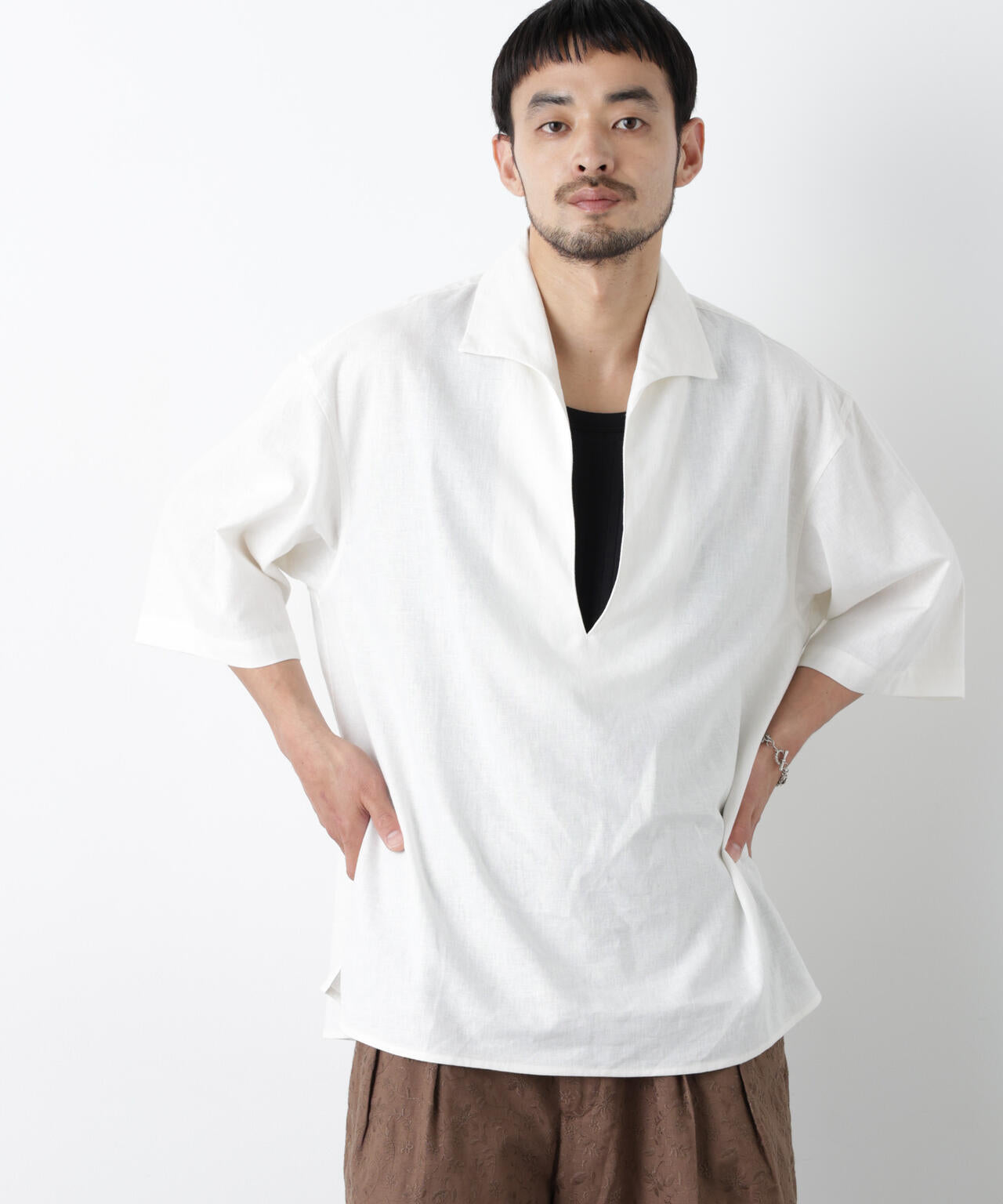 180cm　B:89 W:70 H:91 着用サイズ：L