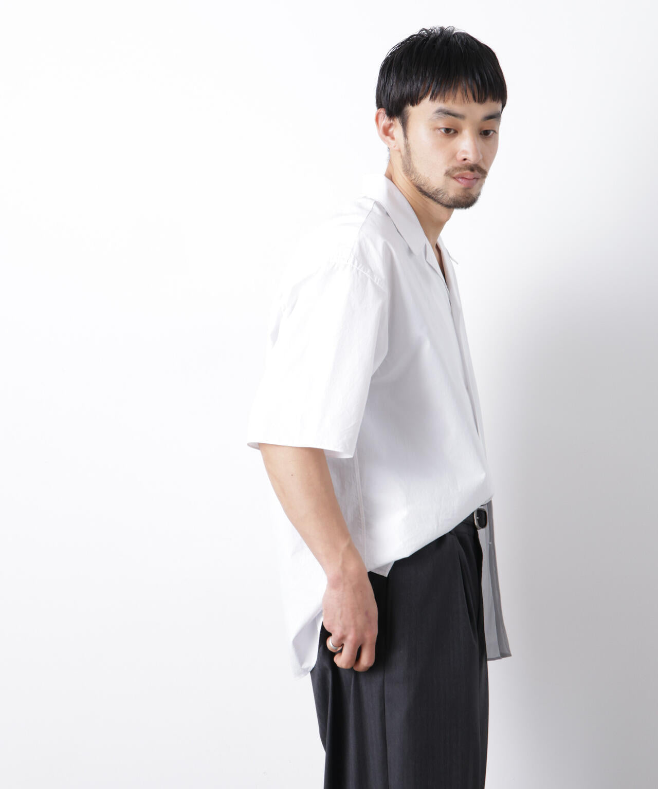 「OtoNANO」 タイプライター ウォッシュシャツ