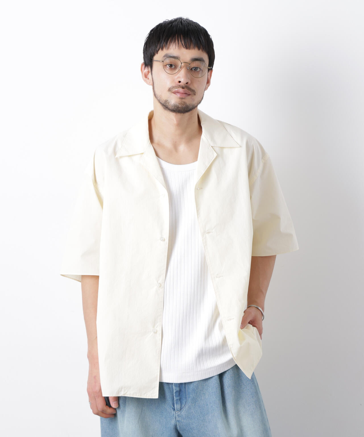 「OtoNANO」 タイプライター ウォッシュシャツ