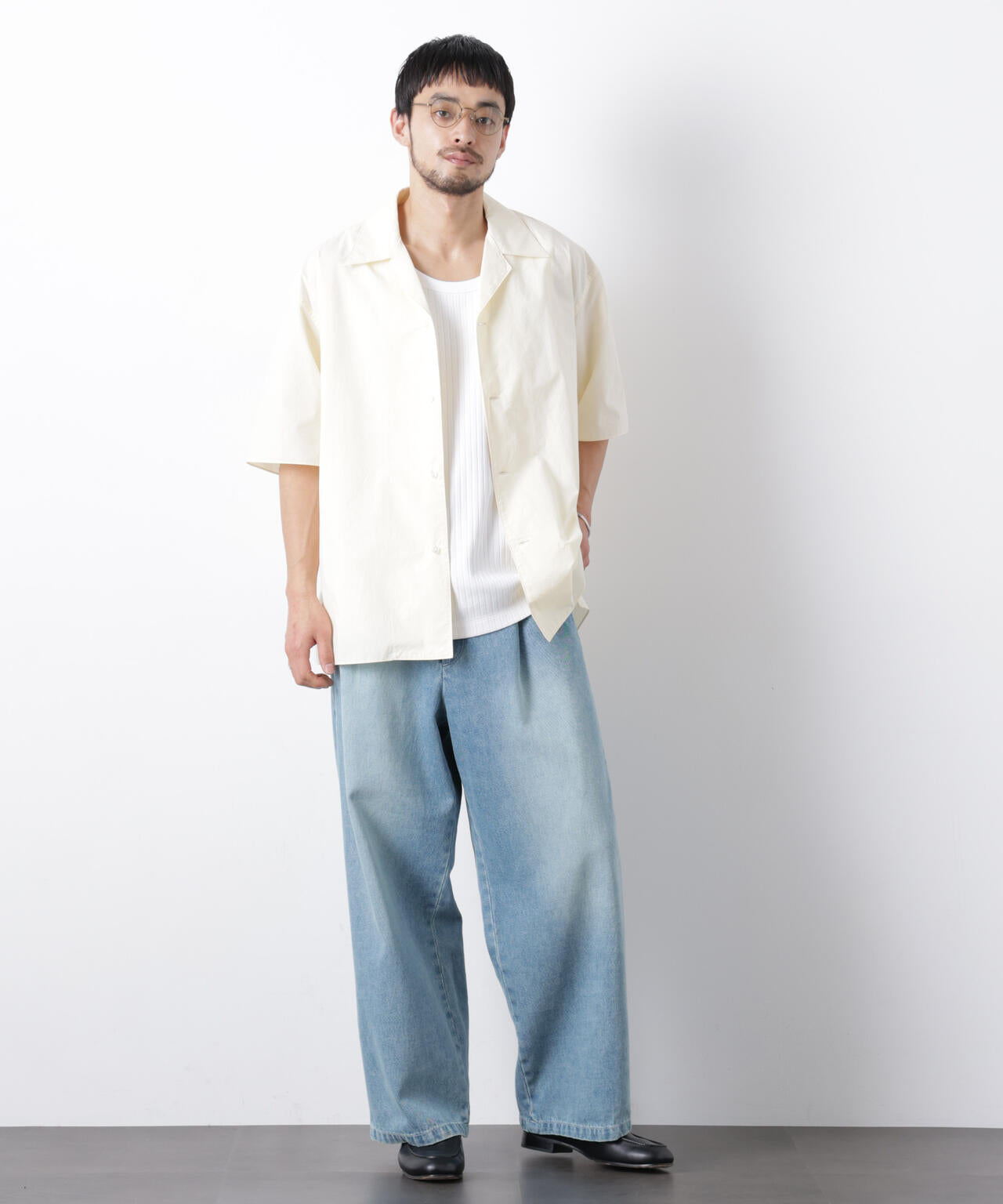 「OtoNANO」 タイプライター ウォッシュシャツ
