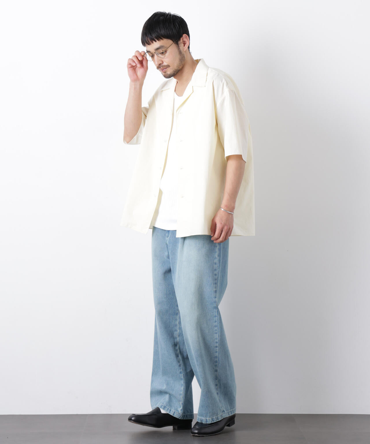 「OtoNANO」 タイプライター ウォッシュシャツ