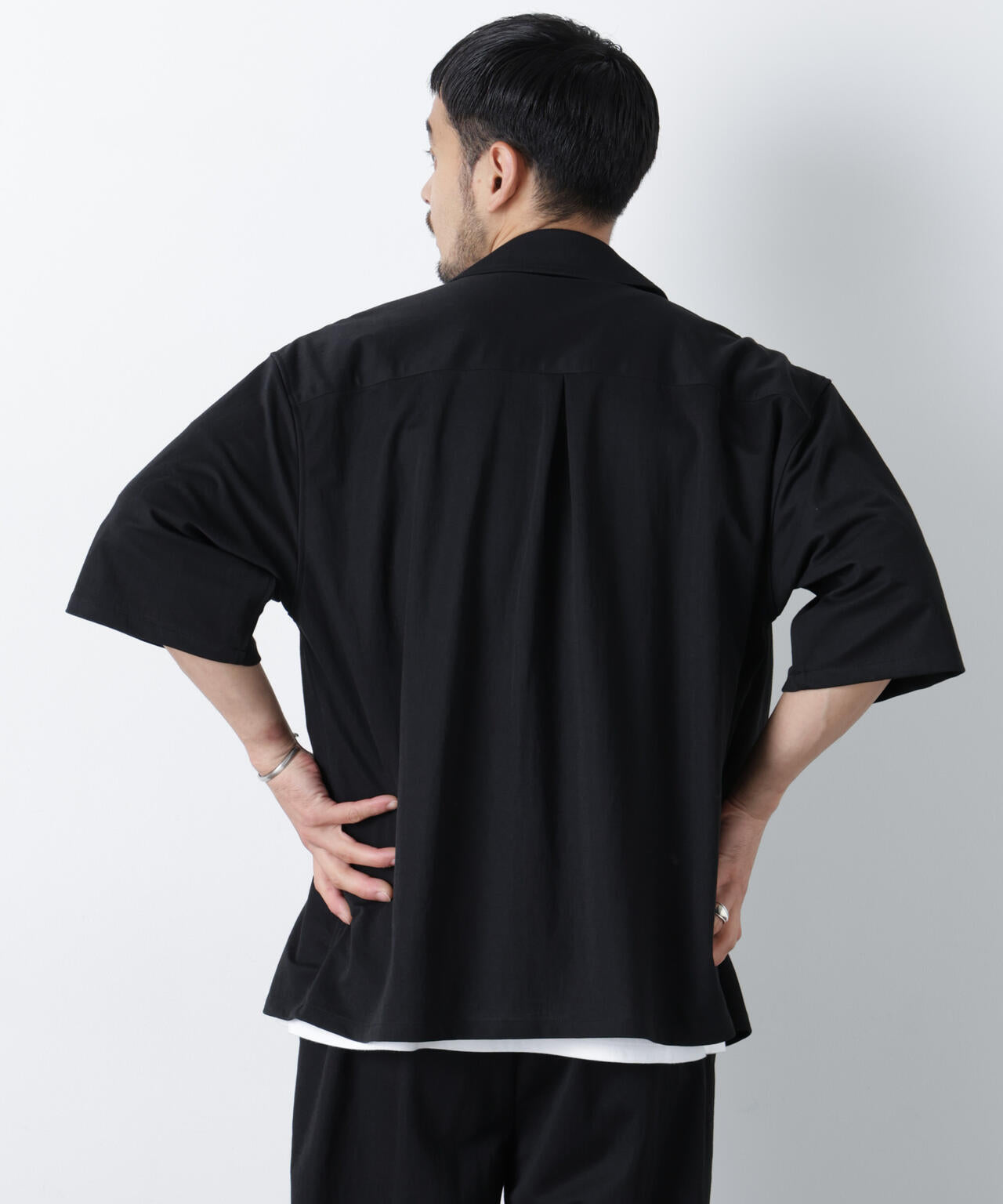 「モダンコンフォート」ワンダーシェイプ 接触冷感半袖シャツ(セットアップ可)