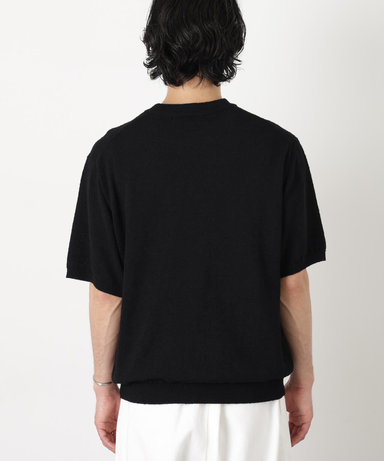 C/Ny ブークレ クルーネックニットTEE