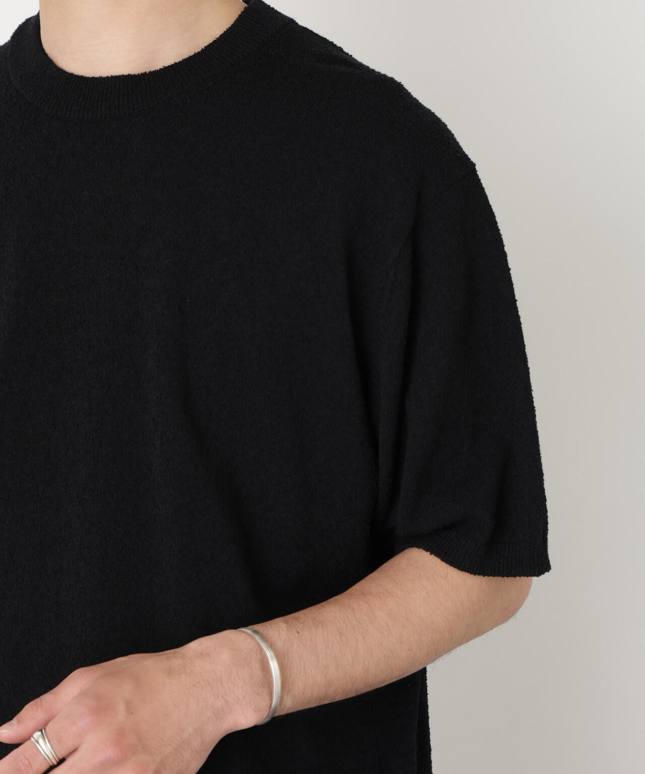C/Ny ブークレ クルーネックニットTEE